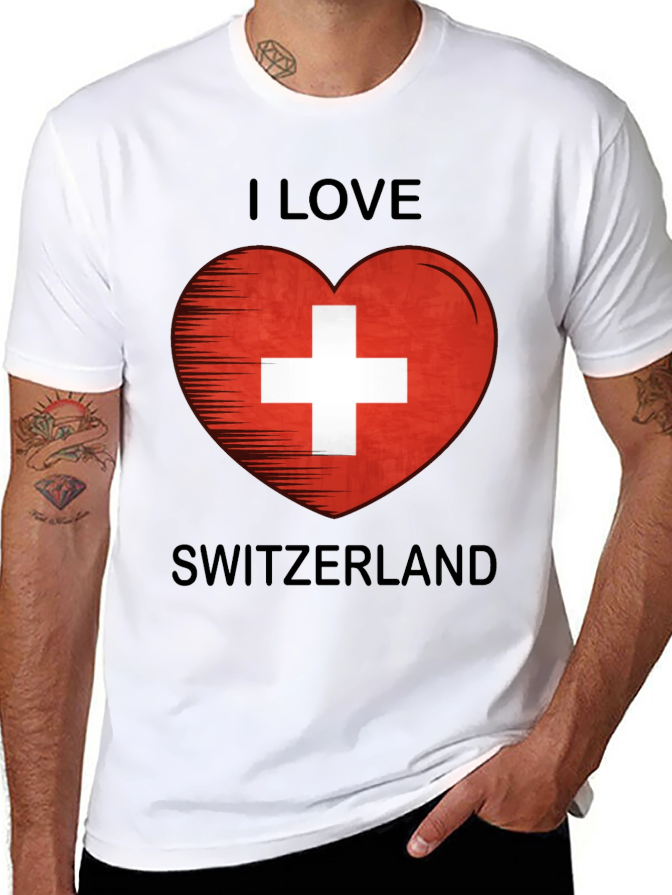 I Love Switzerland T-Shirt