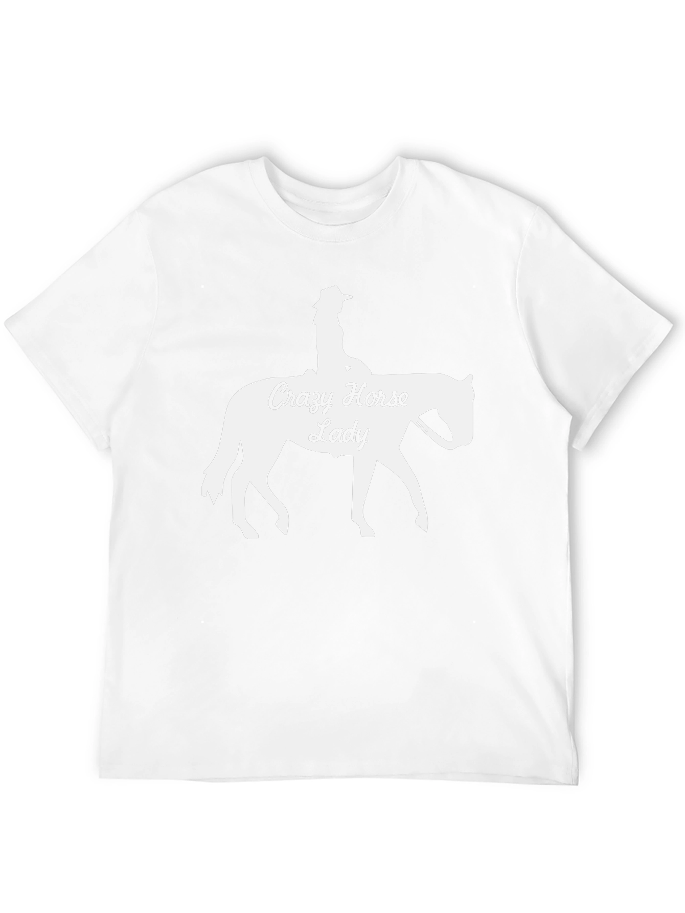 Crazy Horse Lady Graphic T-Shirt Black