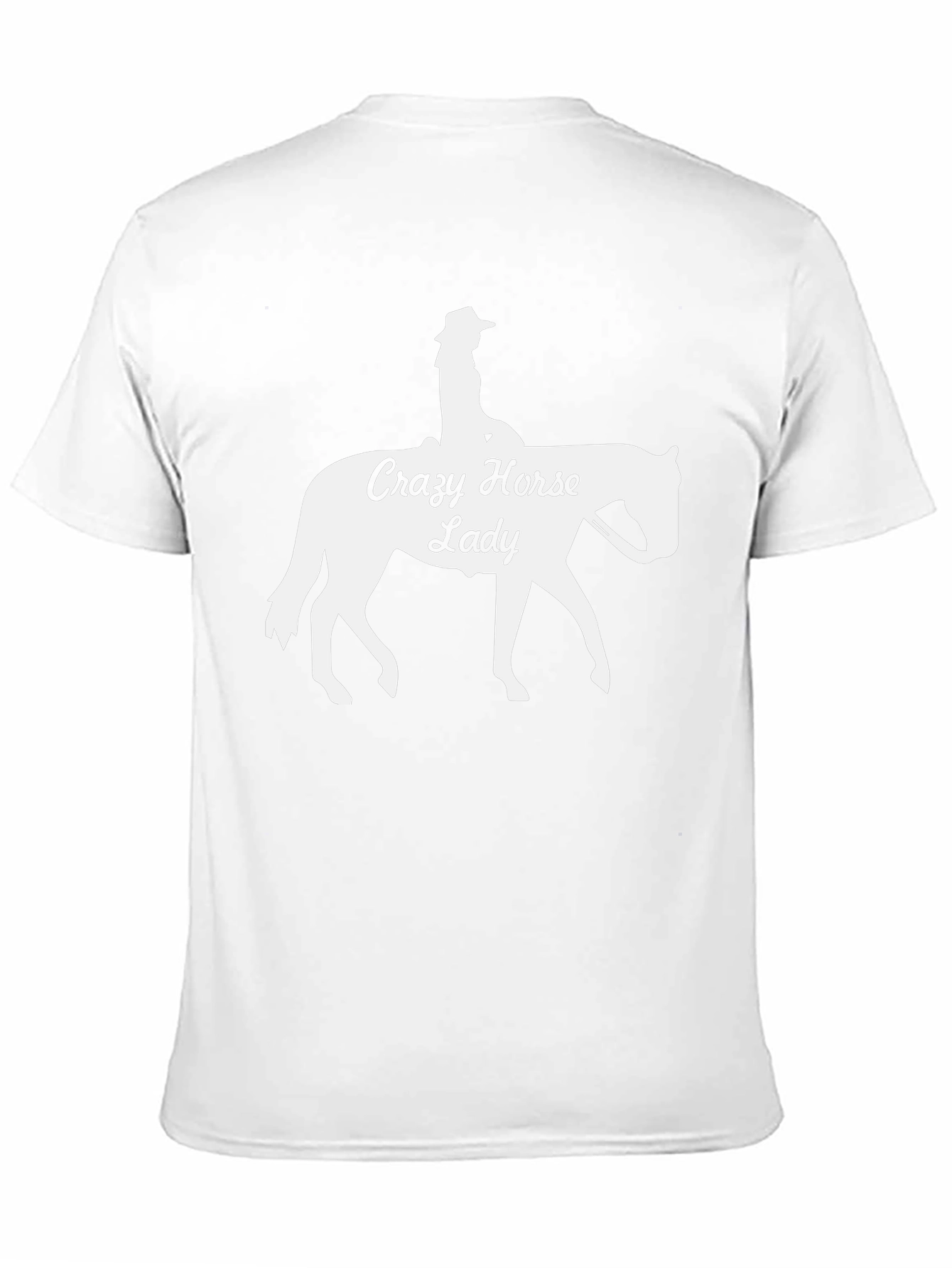 Crazy Horse Lady Graphic T-Shirt Black