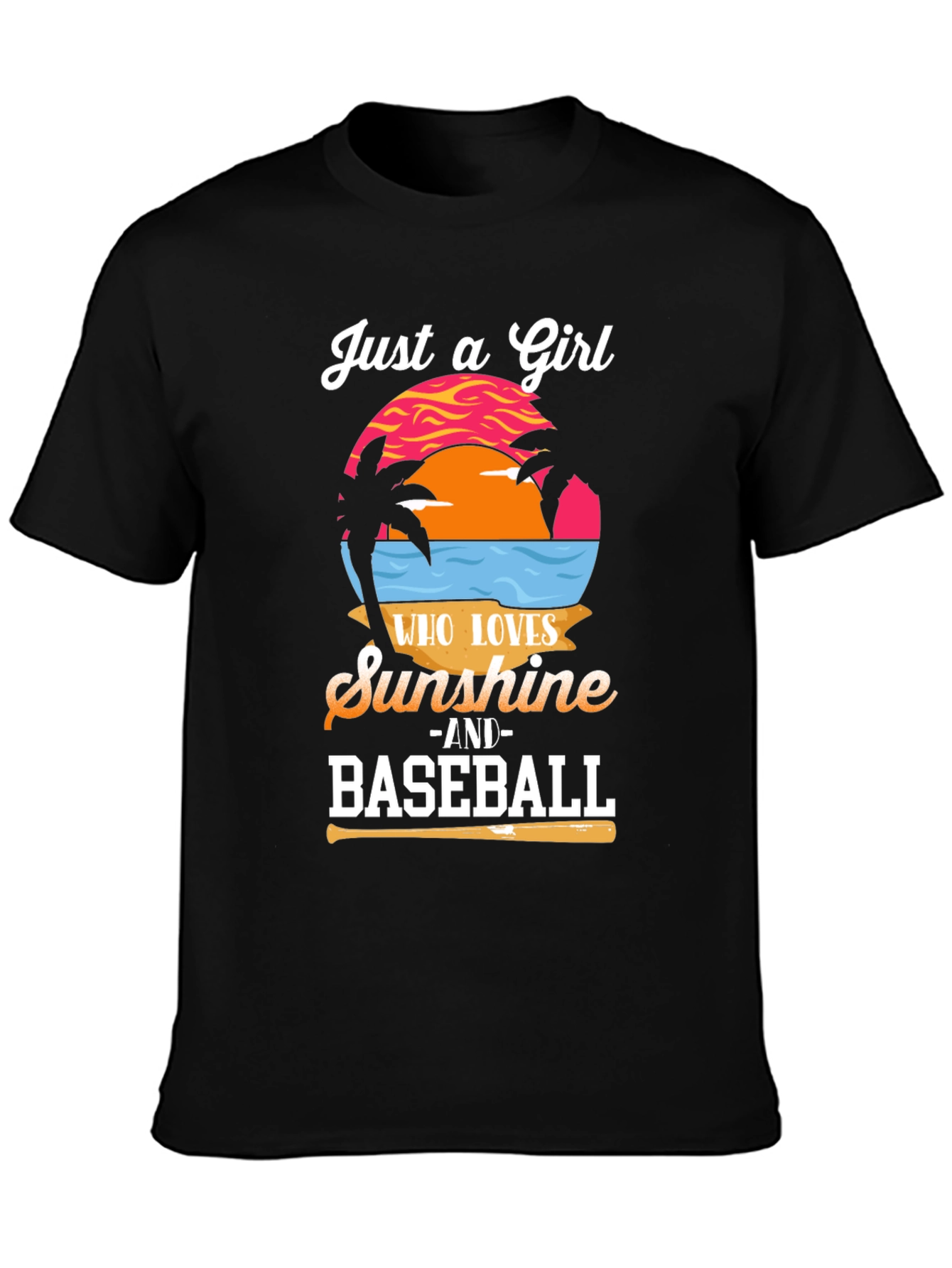 Sunshine & Baseball Graphic Tee