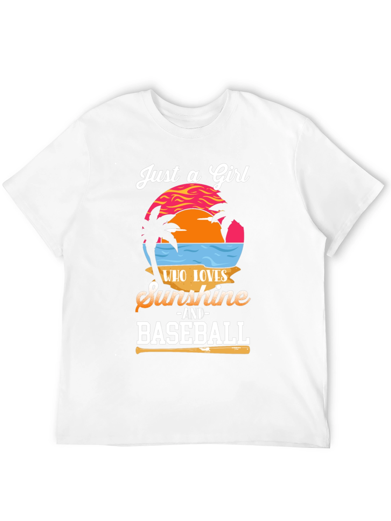 Sunshine & Baseball Graphic Tee
