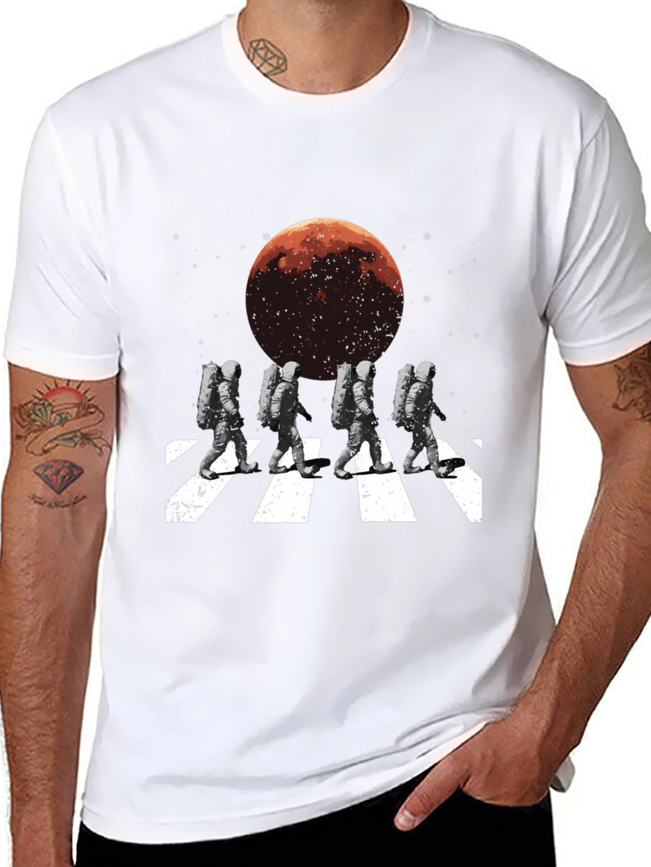 Astronaut Abbey Road T-Shirt