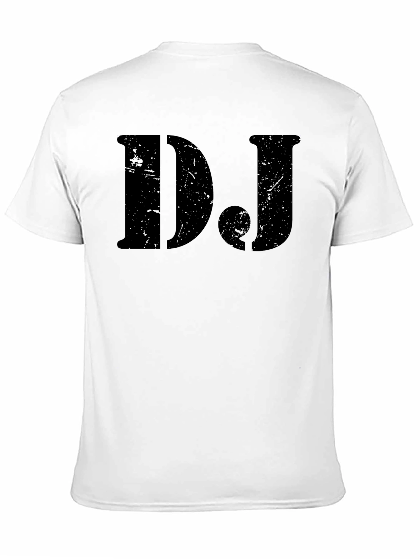 DJ Black Graphic Tee - Cool Music Lover Shirt