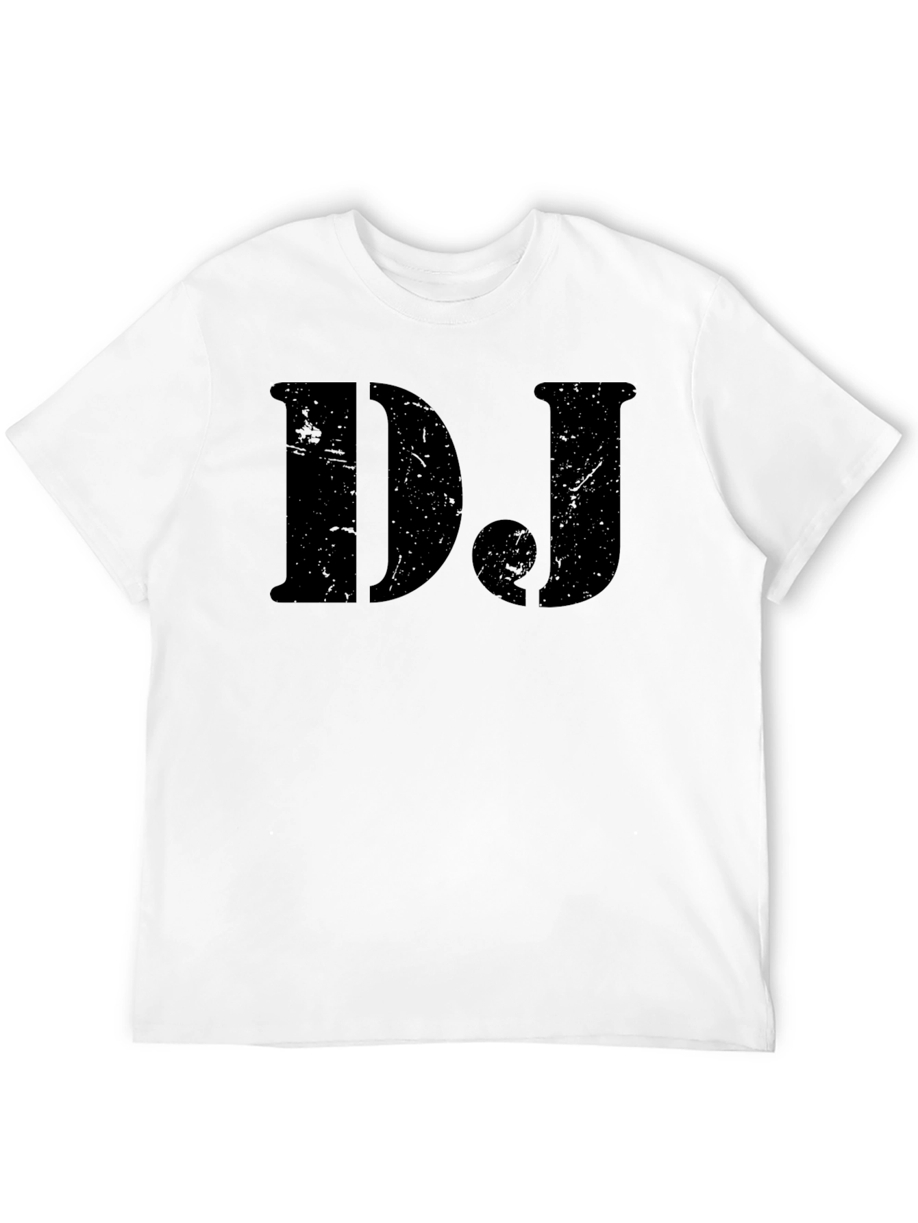 DJ Black Graphic Tee - Cool Music Lover Shirt