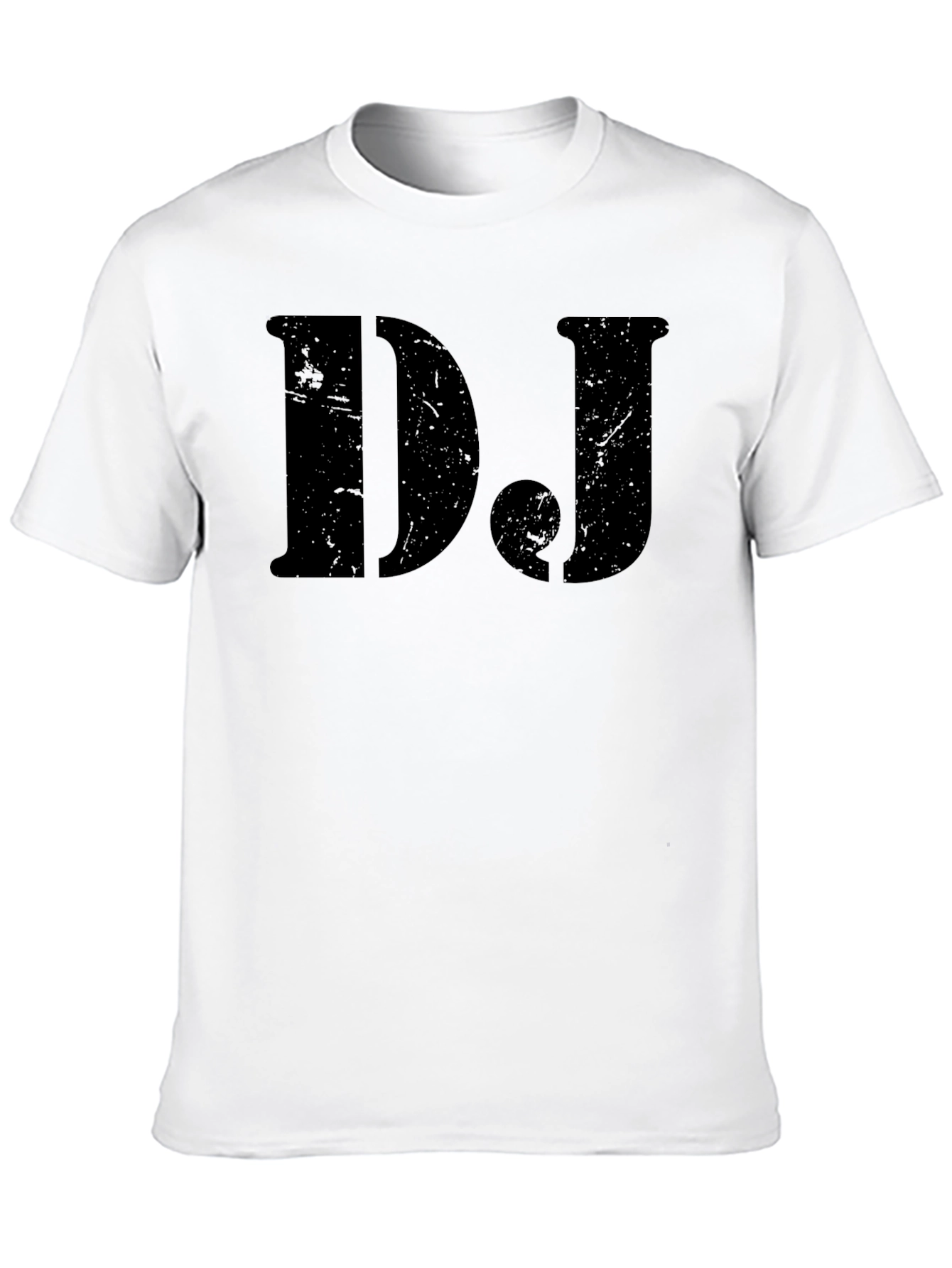DJ Black Graphic Tee - Cool Music Lover Shirt