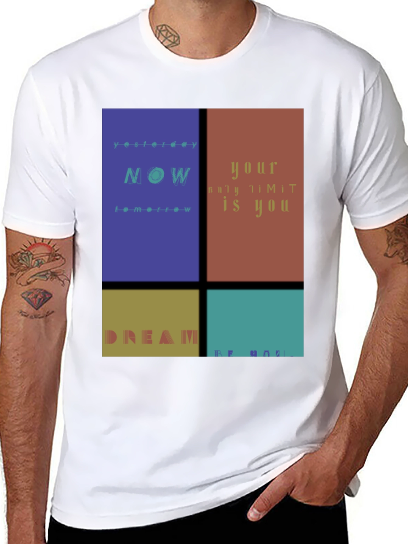 Inspirational Graphic Print T-Shirt