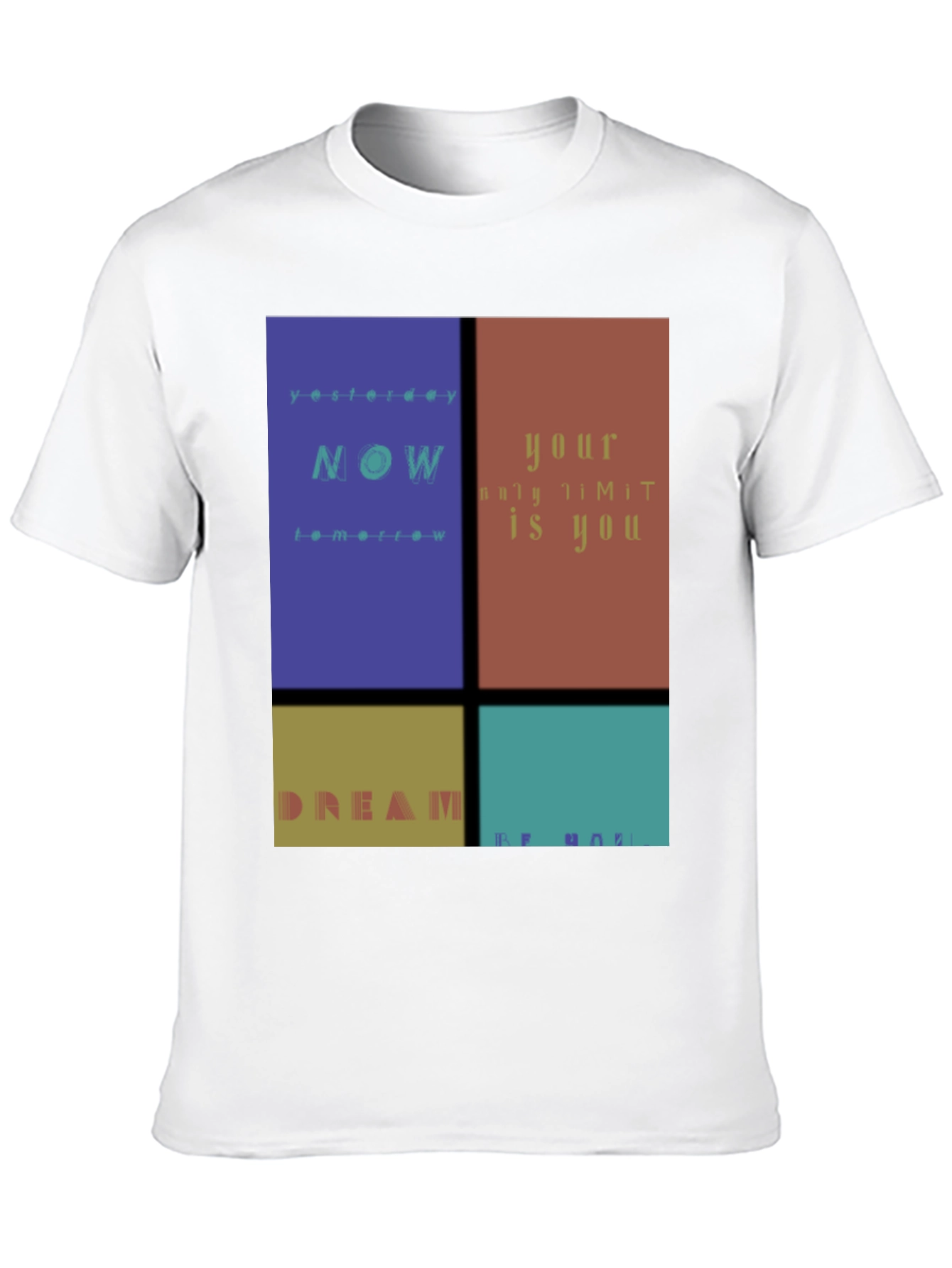 Inspirational Graphic Print T-Shirt