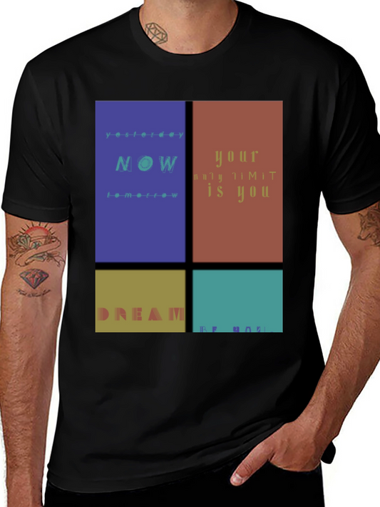 Inspirational Graphic Print T-Shirt