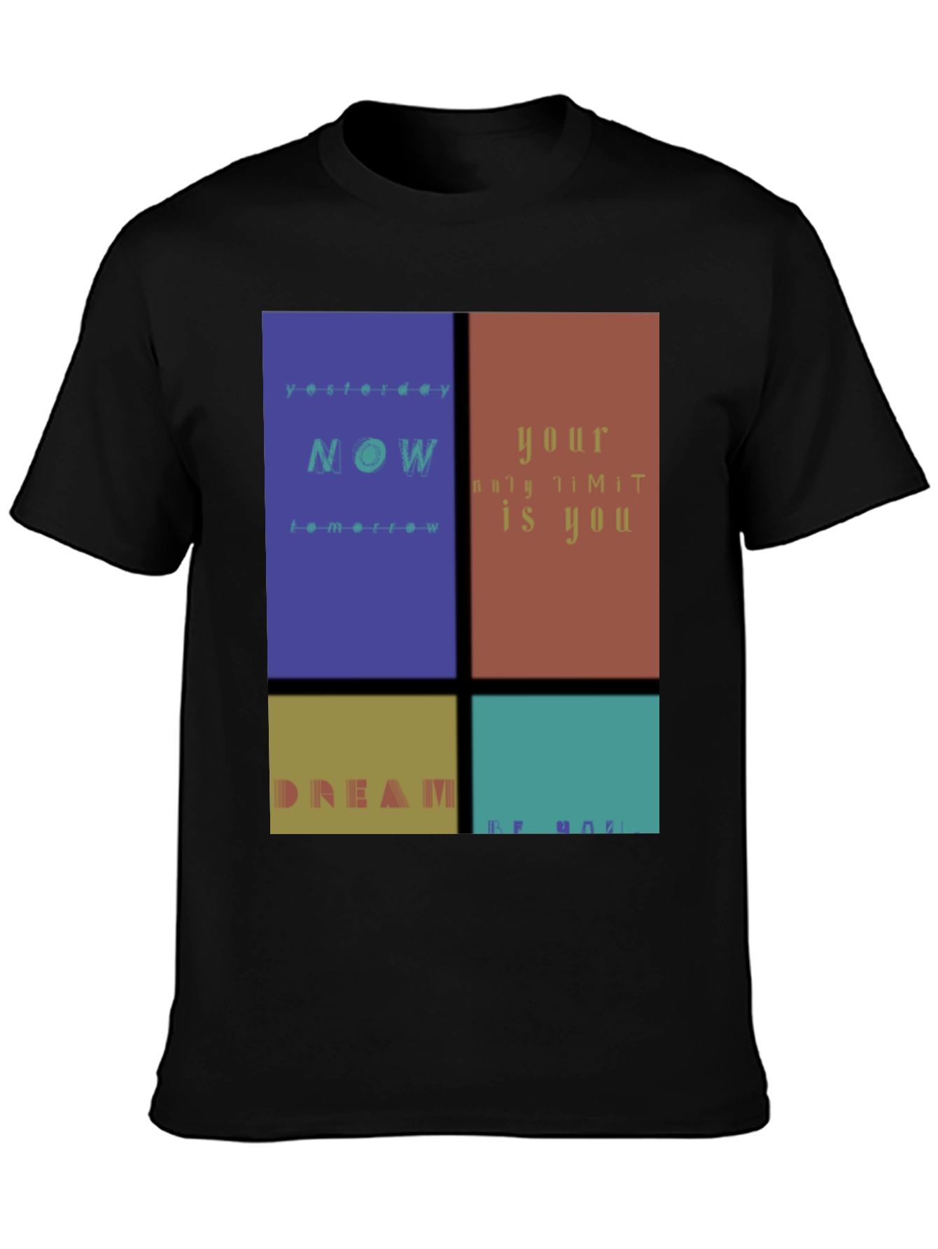 Inspirational Graphic Print T-Shirt
