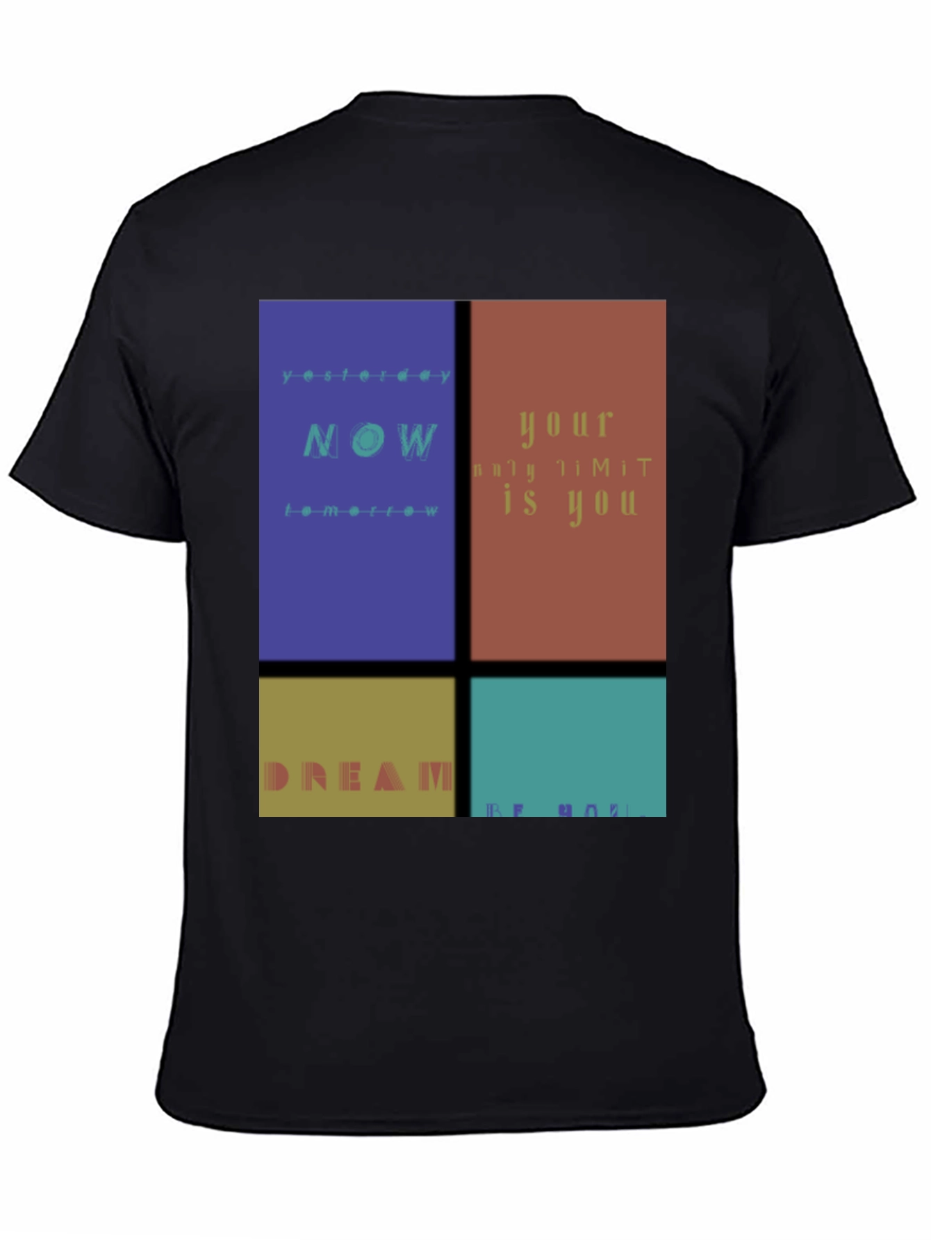 Inspirational Graphic Print T-Shirt