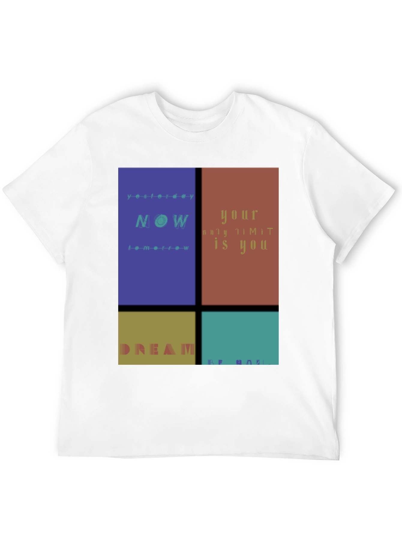 Inspirational Graphic Print T-Shirt