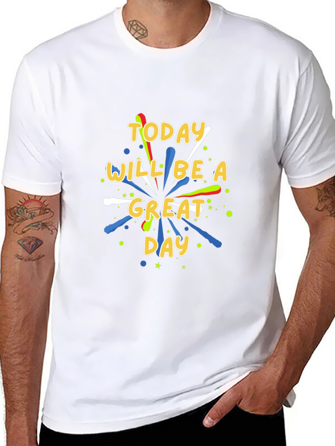 Today Will Be A Great Day Graphic T-Shirt