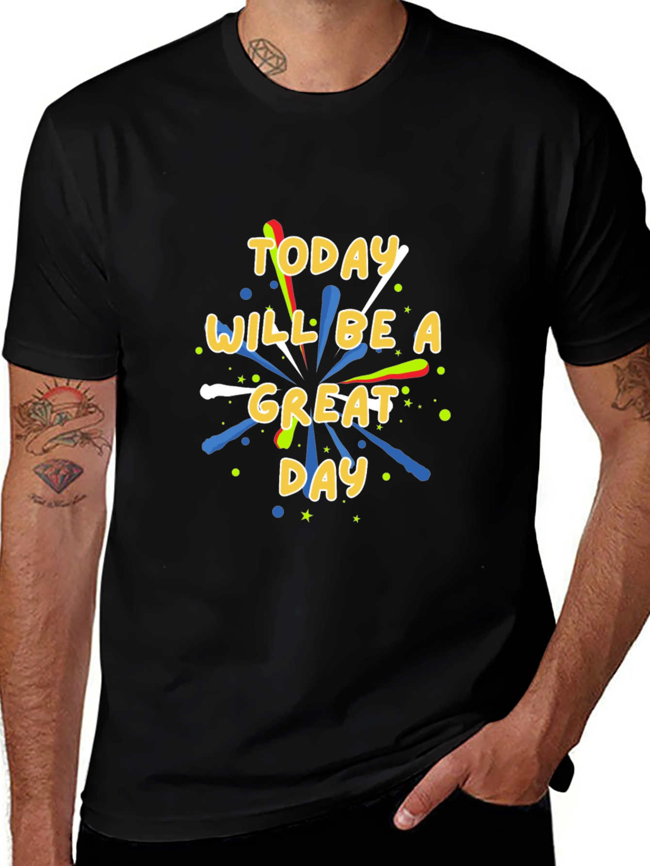 Today Will Be A Great Day Graphic T-Shirt