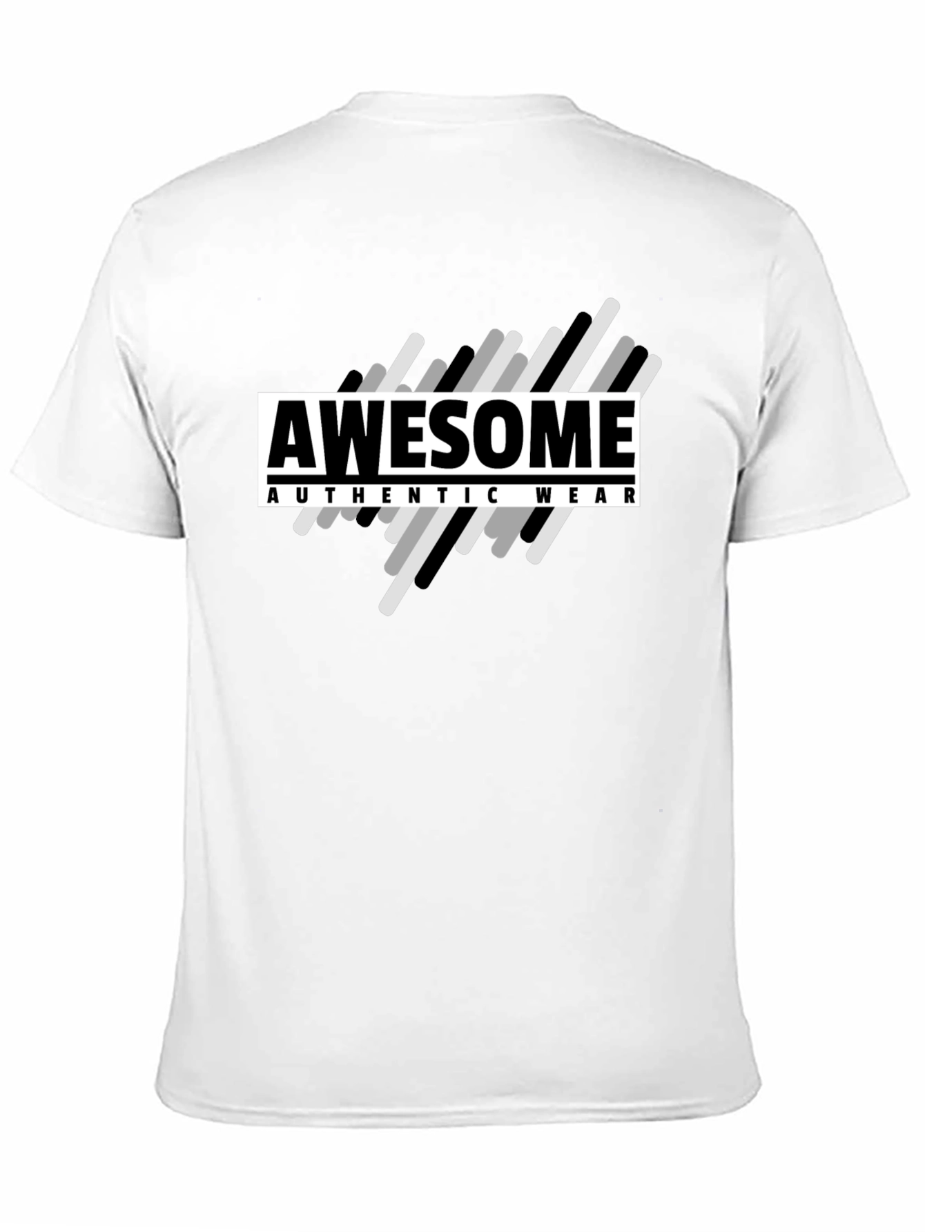 Awesome Authentic Wear Black Graphic T-Shirt