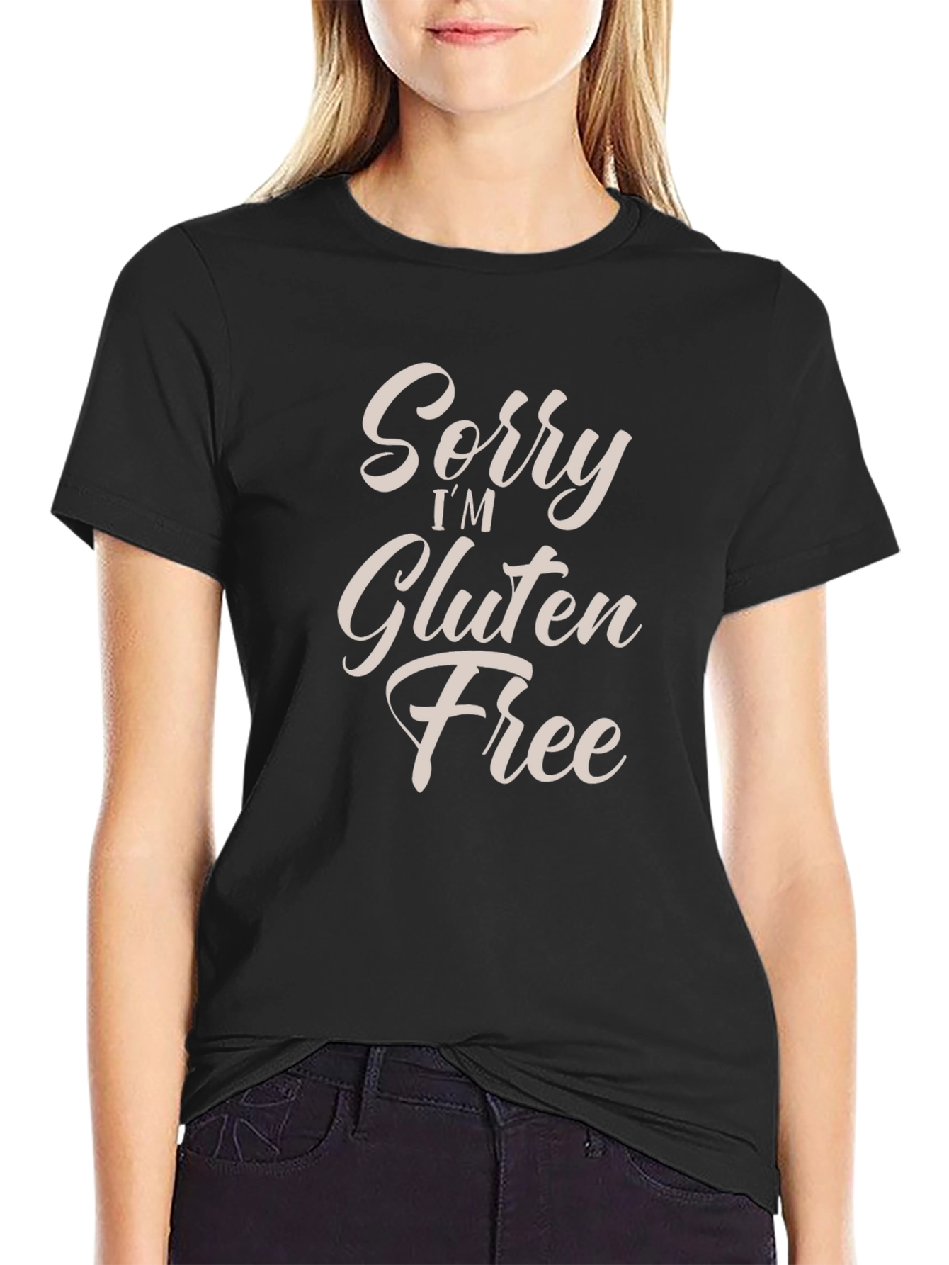 Sorry Im Gluten Free Graphic T-Shirt