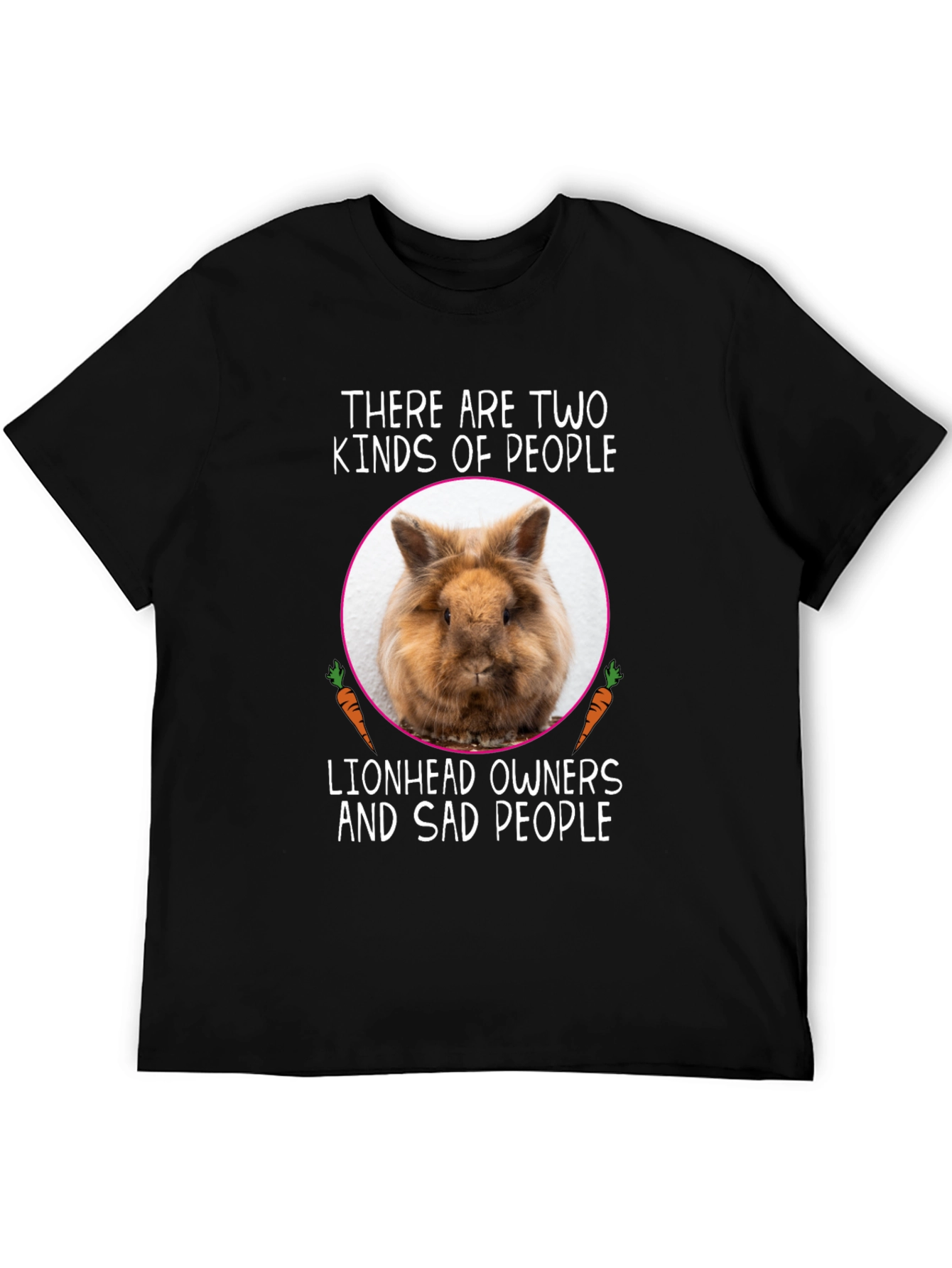 Lionhead Owners T-Shirt: Funny Rabbit Tee