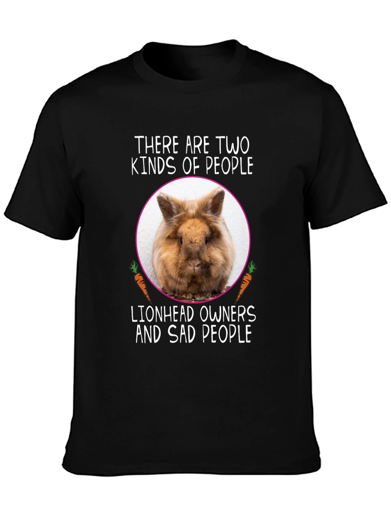 Lionhead Owners T-Shirt: Funny Rabbit Tee