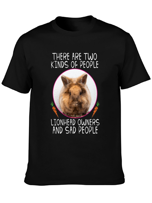Lionhead Owners T-Shirt: Funny Rabbit Tee