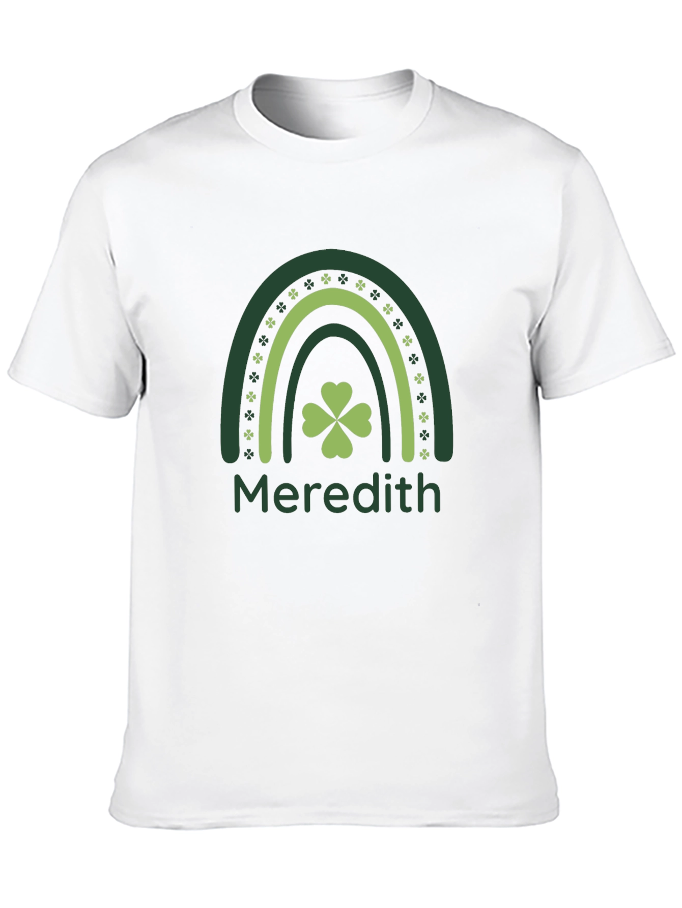 Meredith St. Patricks Day Rainbow T-Shirt