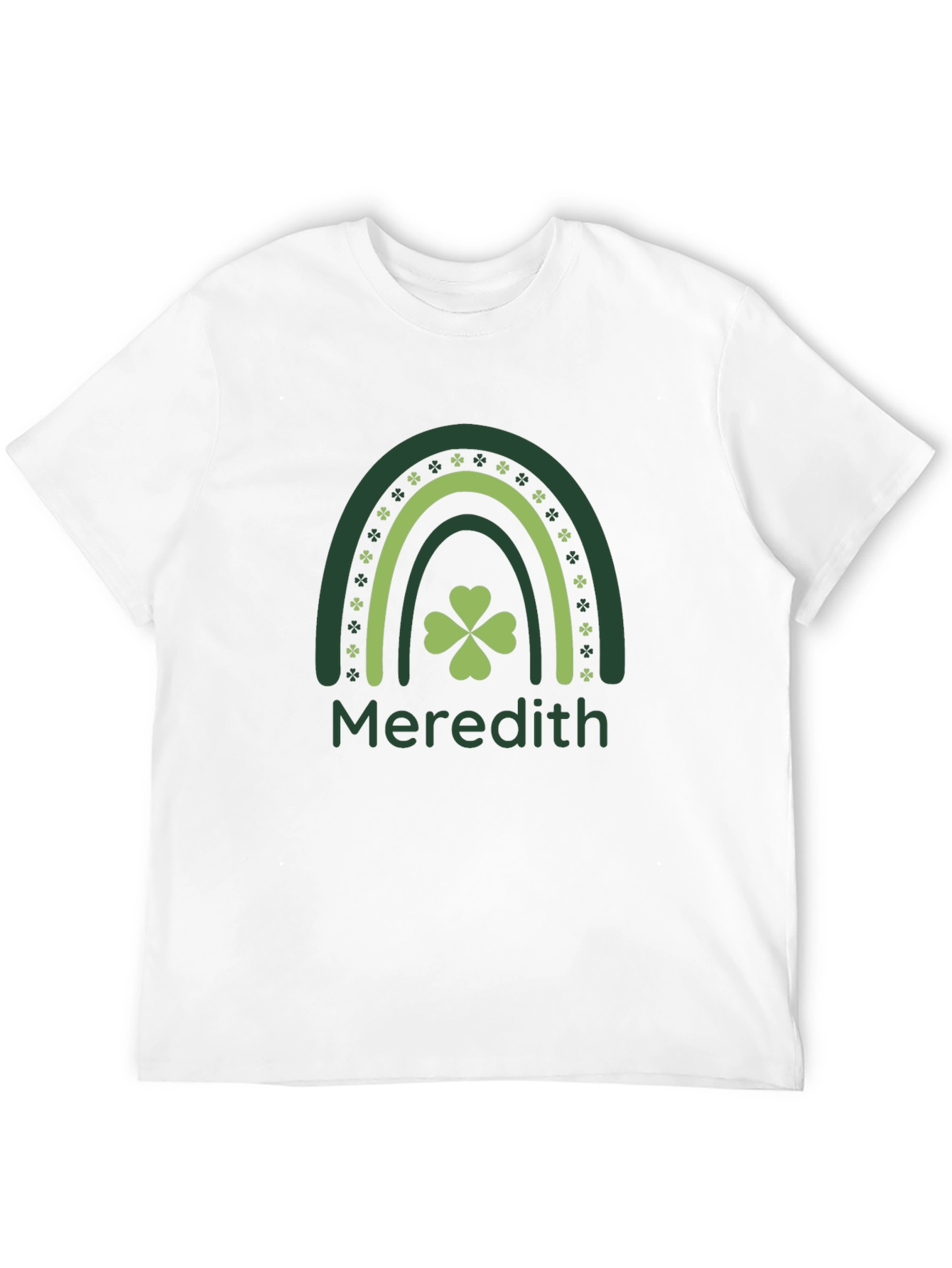 Meredith St. Patricks Day Rainbow T-Shirt