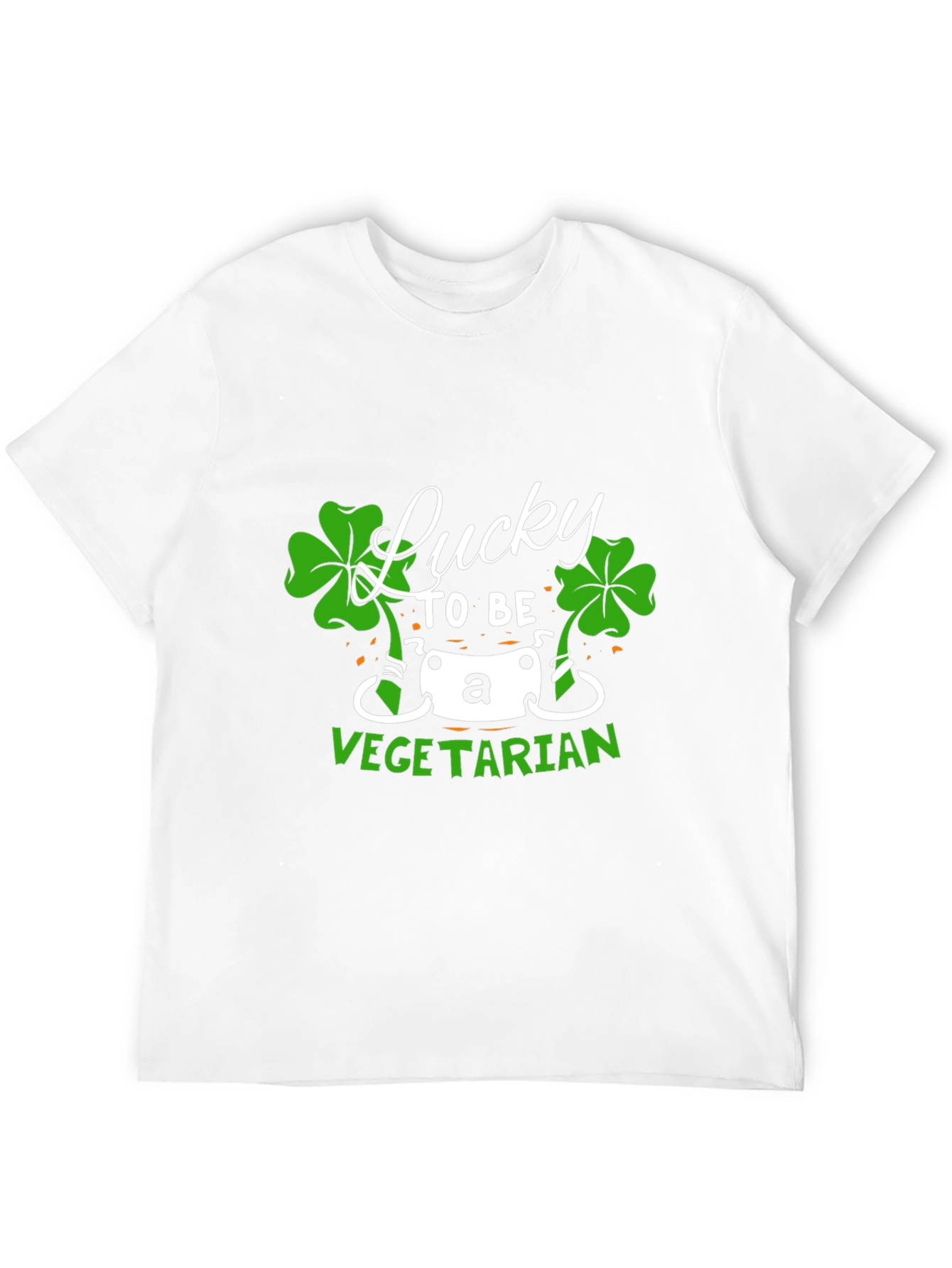 Lucky Vegetarian St. Patricks Day T-Shirt