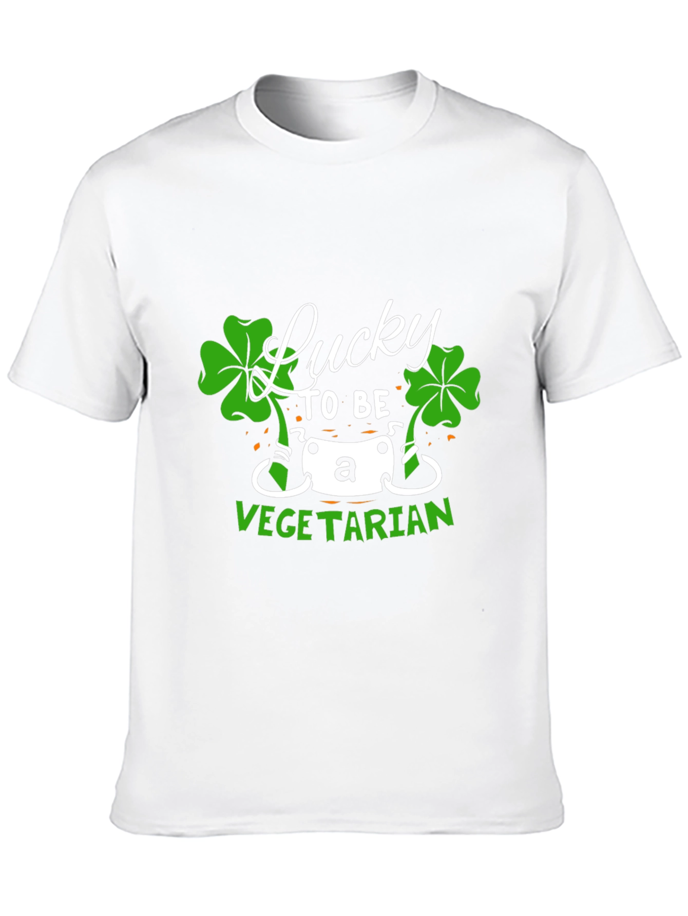 Lucky Vegetarian St. Patricks Day T-Shirt