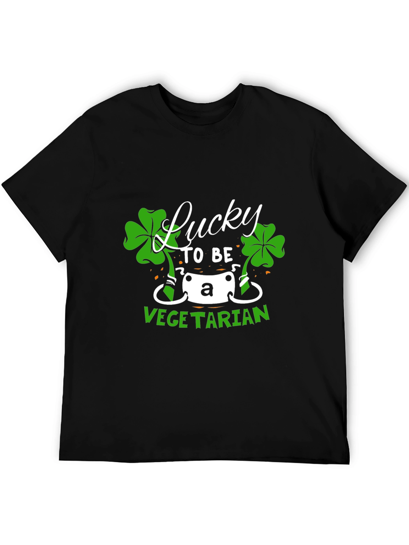 Lucky Vegetarian St. Patricks Day T-Shirt
