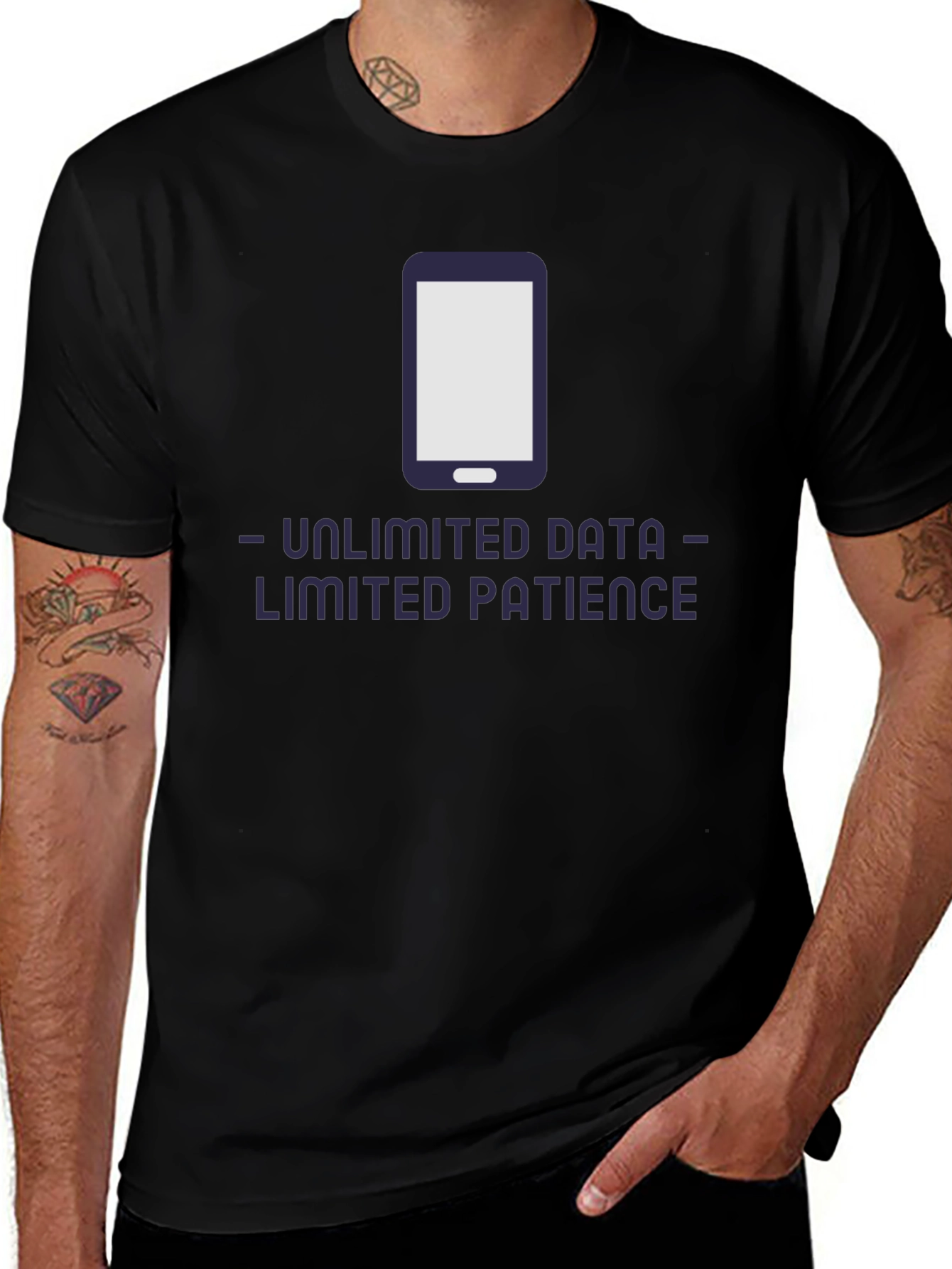 Unlimited Data Limited Patience T-Shirt