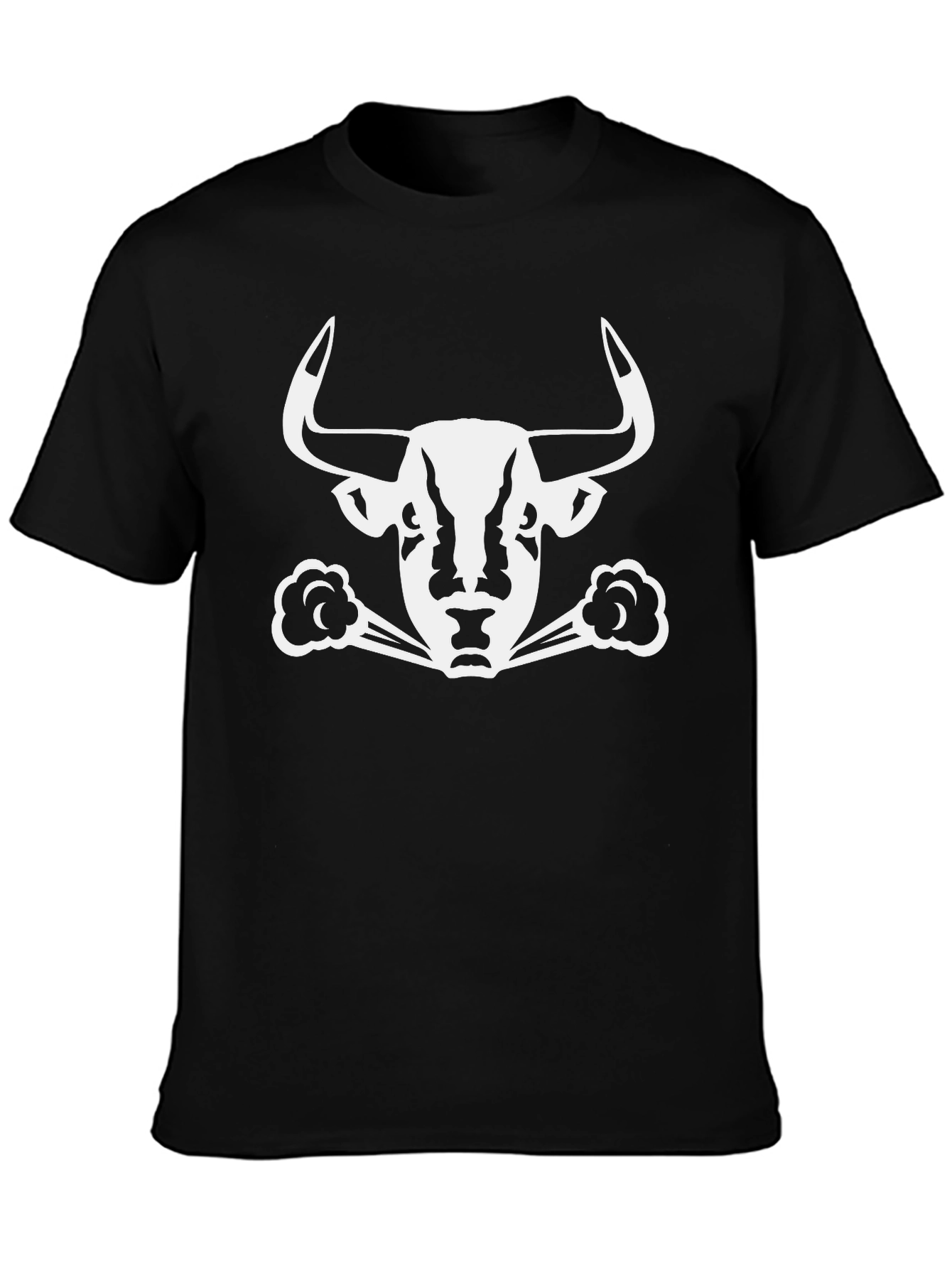 Black Bull Graphic T-Shirt - Stylish & Bold Design