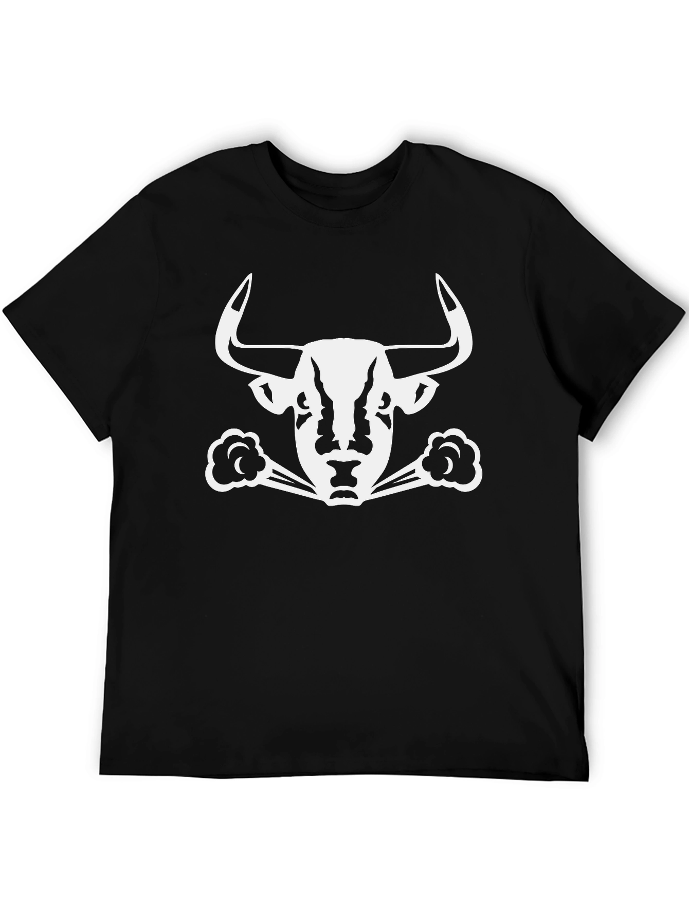 Black Bull Graphic T-Shirt - Stylish & Bold Design