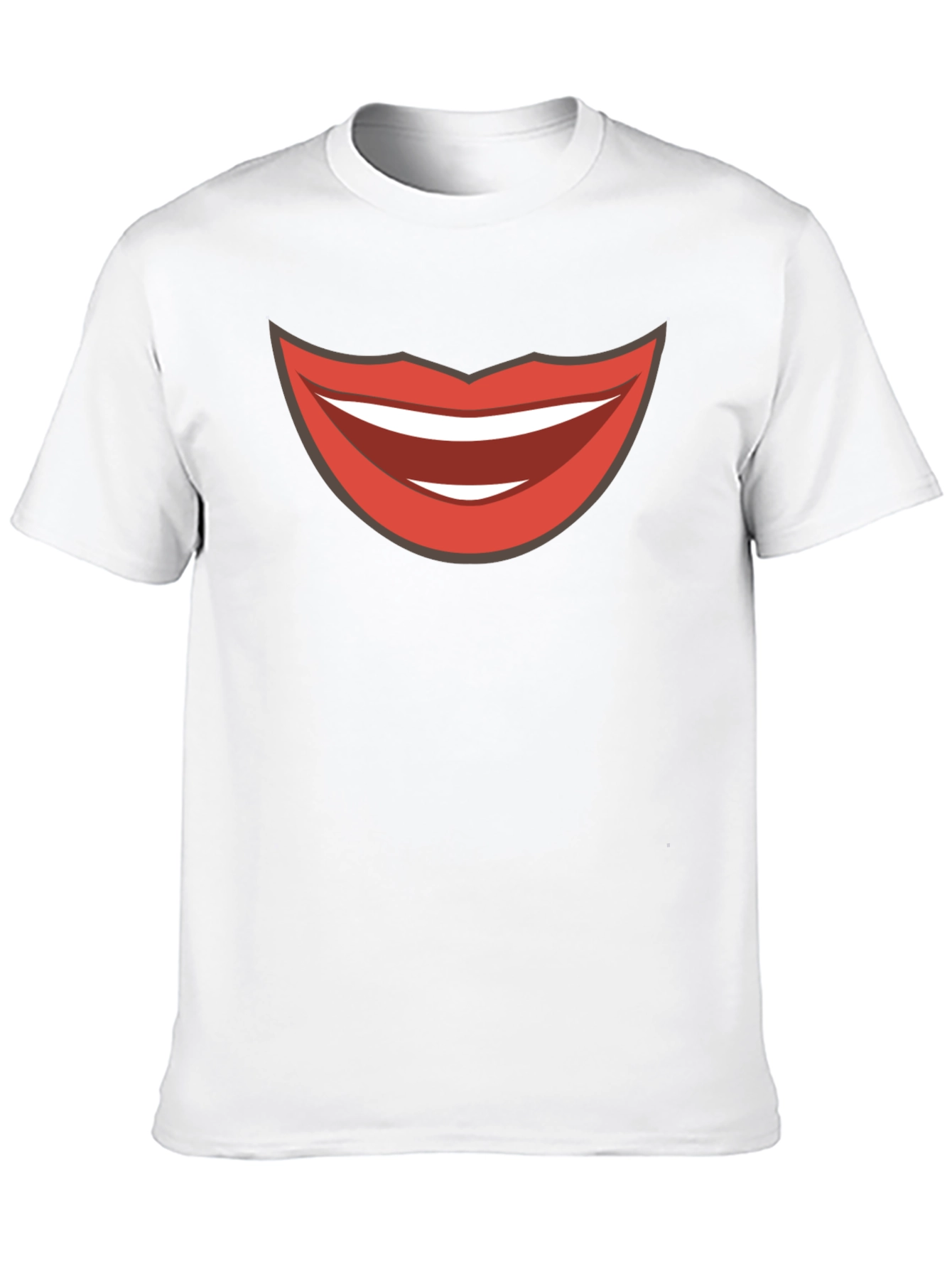 Smile Graphic Black T-Shirt