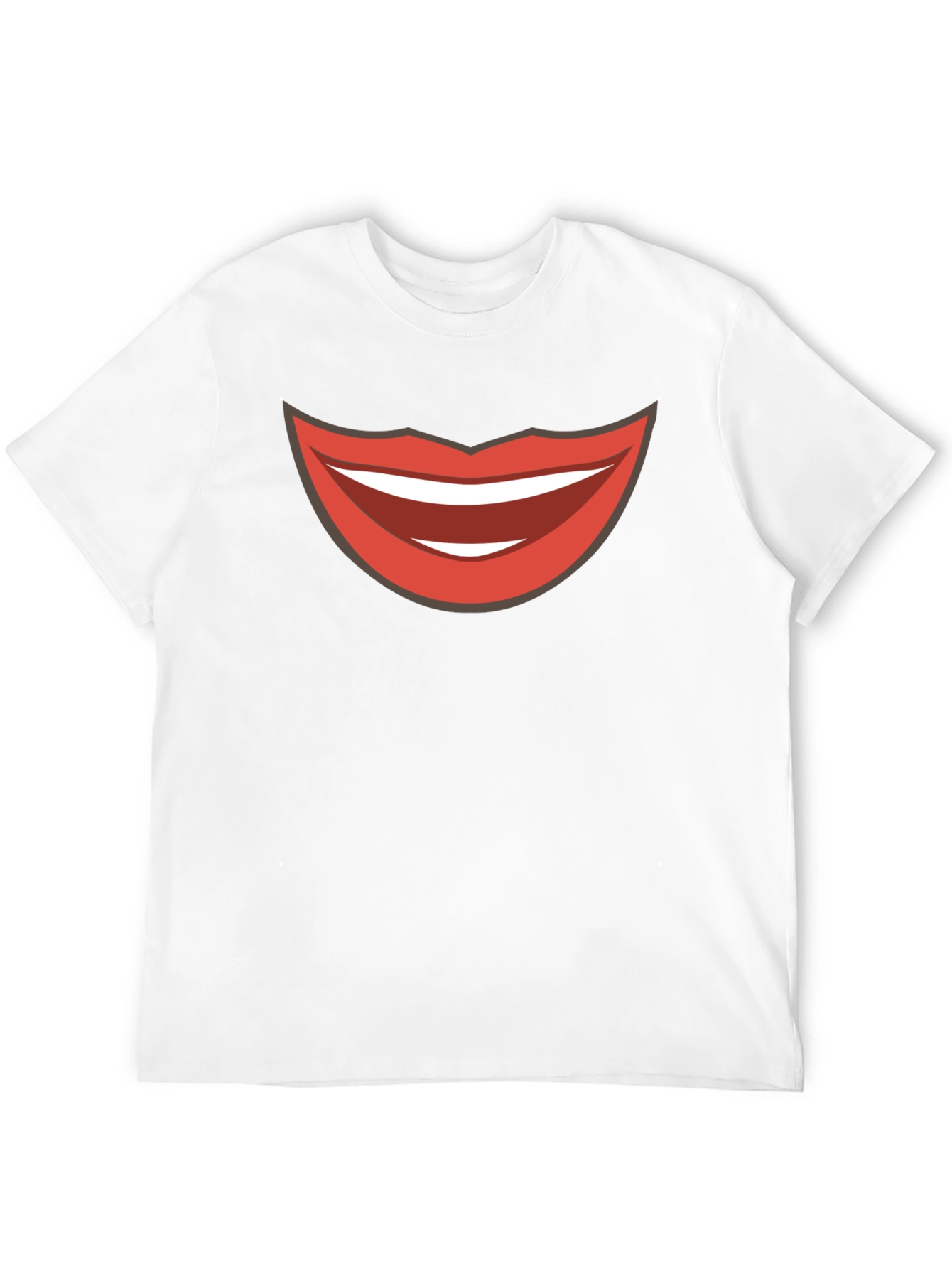 Smile Graphic Black T-Shirt