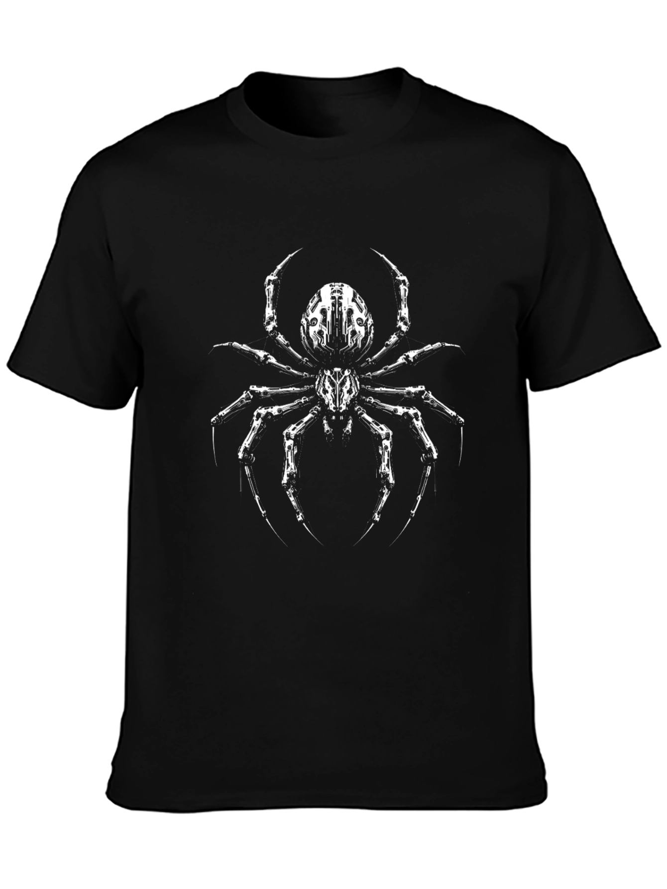 Black Spider Graphic T-Shirt