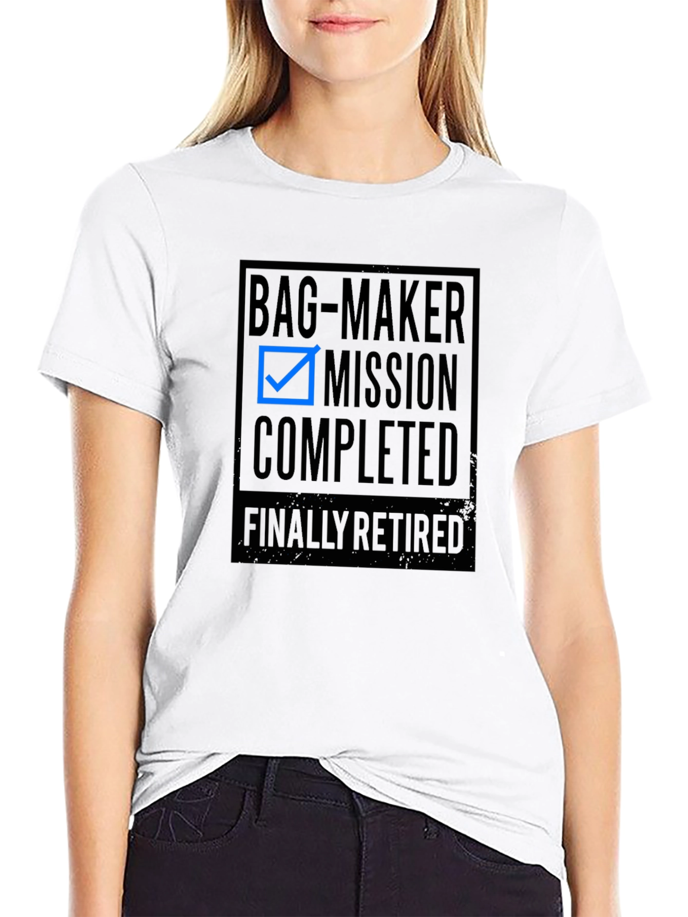 Bag-Maker Mission Completed Retired Tee