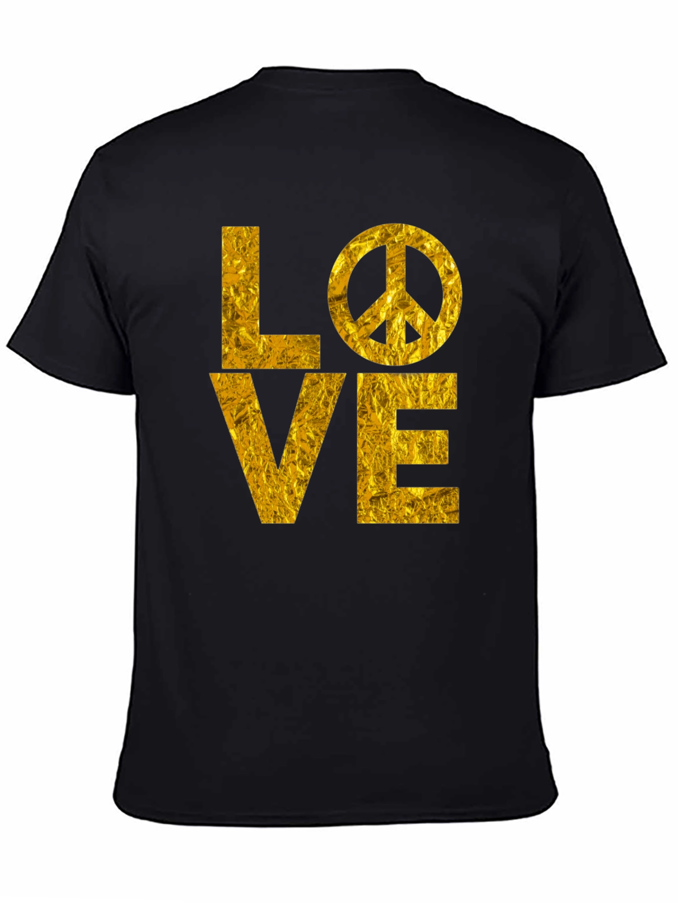 LOVE Peace Sign Graphic T-Shirt