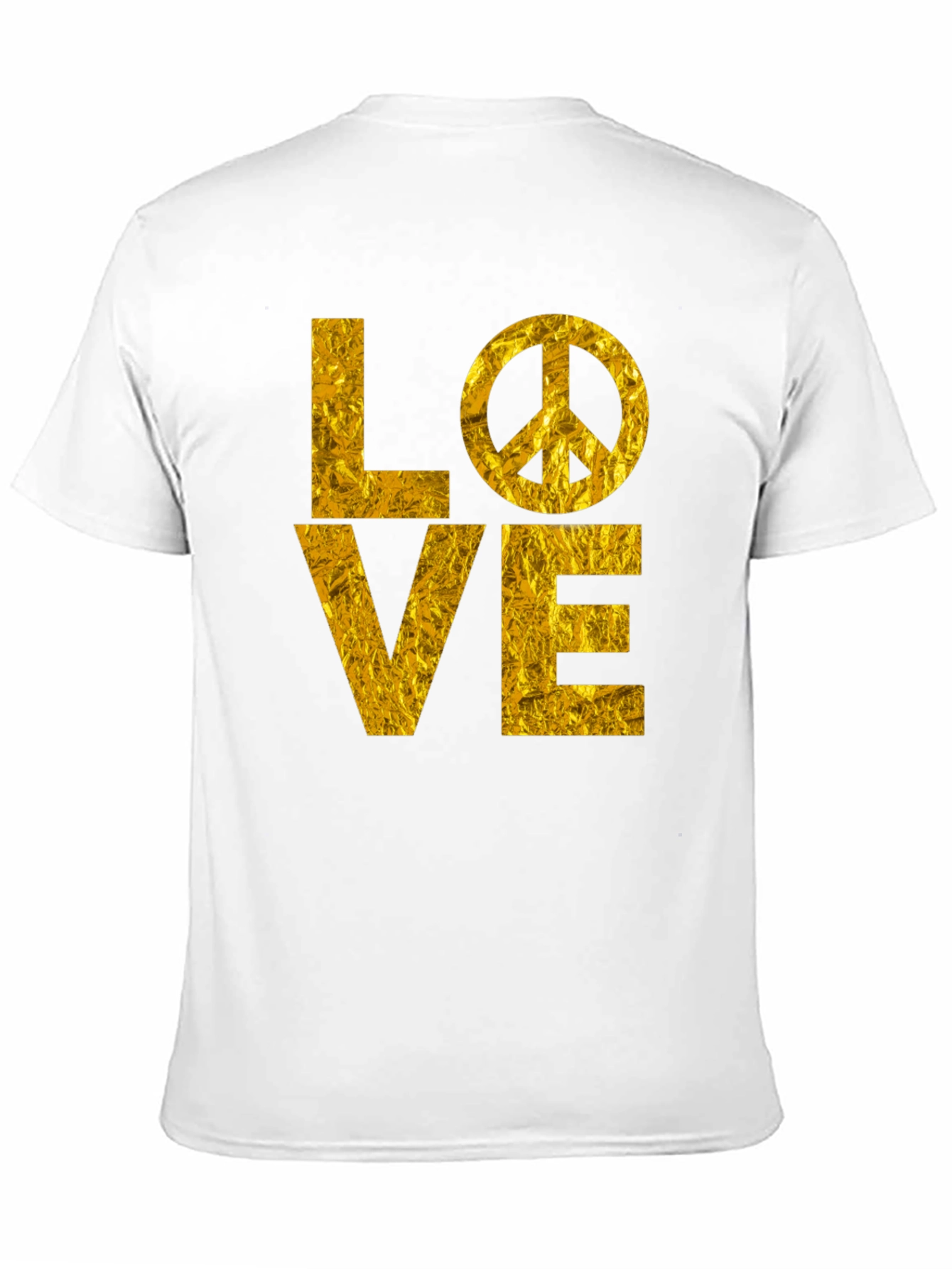 LOVE Peace Sign Graphic T-Shirt