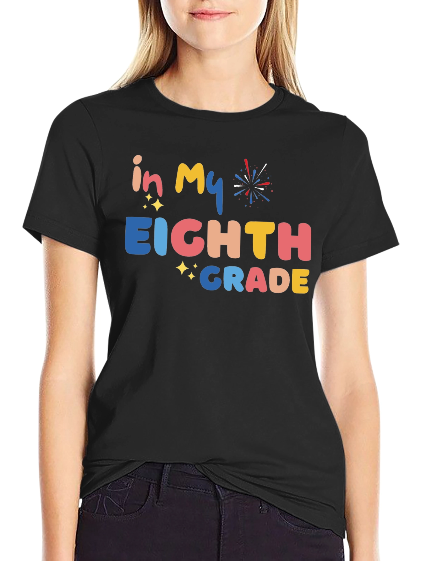 In My Eighth Grade Shirt - Black Tee