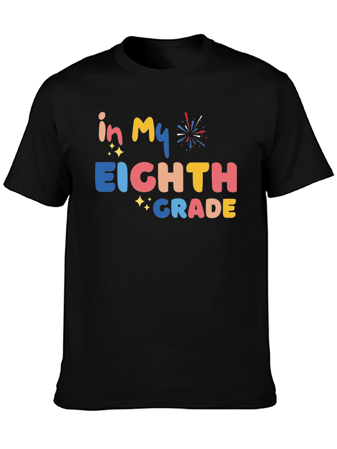 In My Eighth Grade Shirt - Black Tee