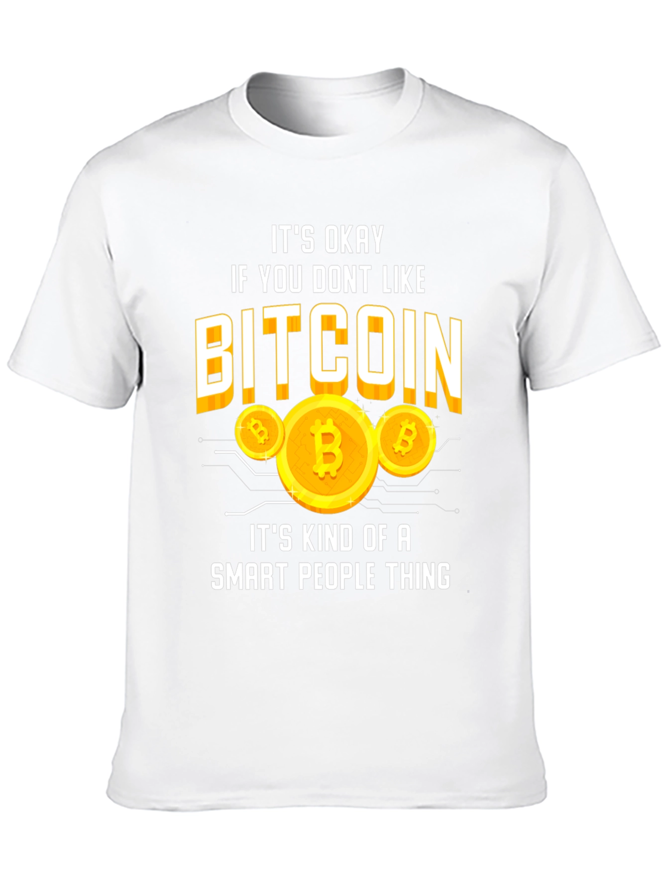 Bitcoin Smart People Thing Graphic T-Shirt