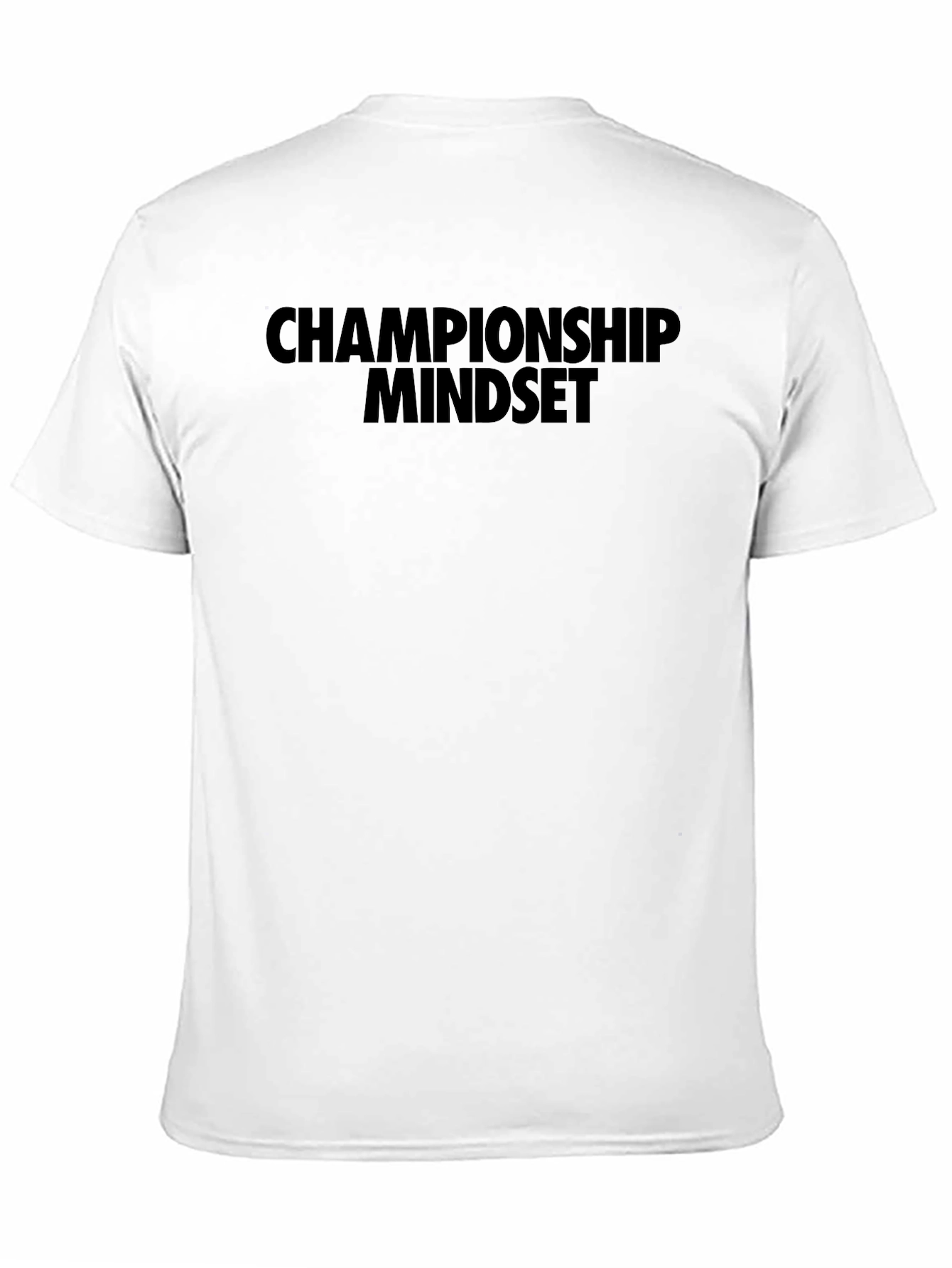 Championship Mindset Graphic T-Shirt - Black