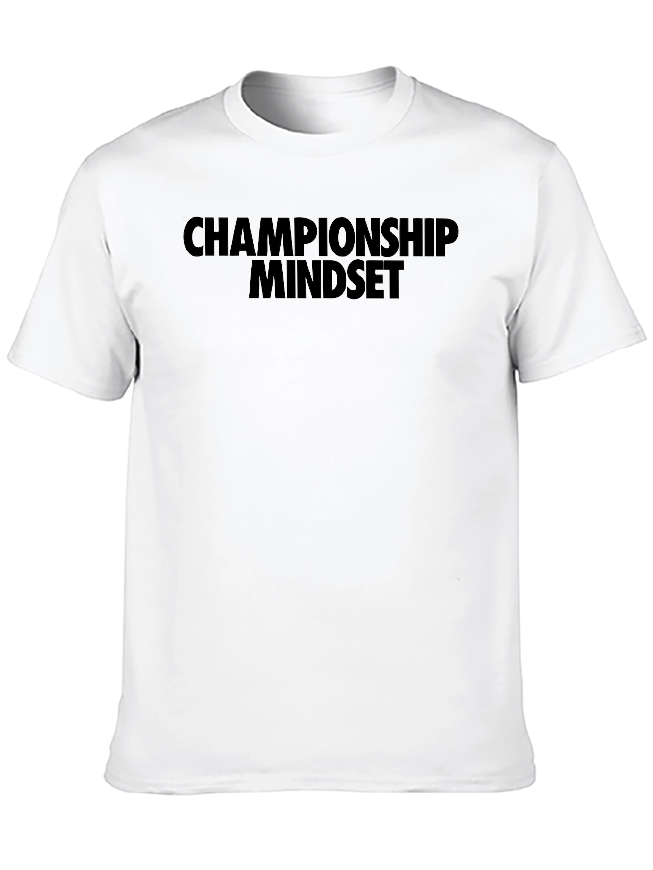 Championship Mindset Graphic T-Shirt - Black