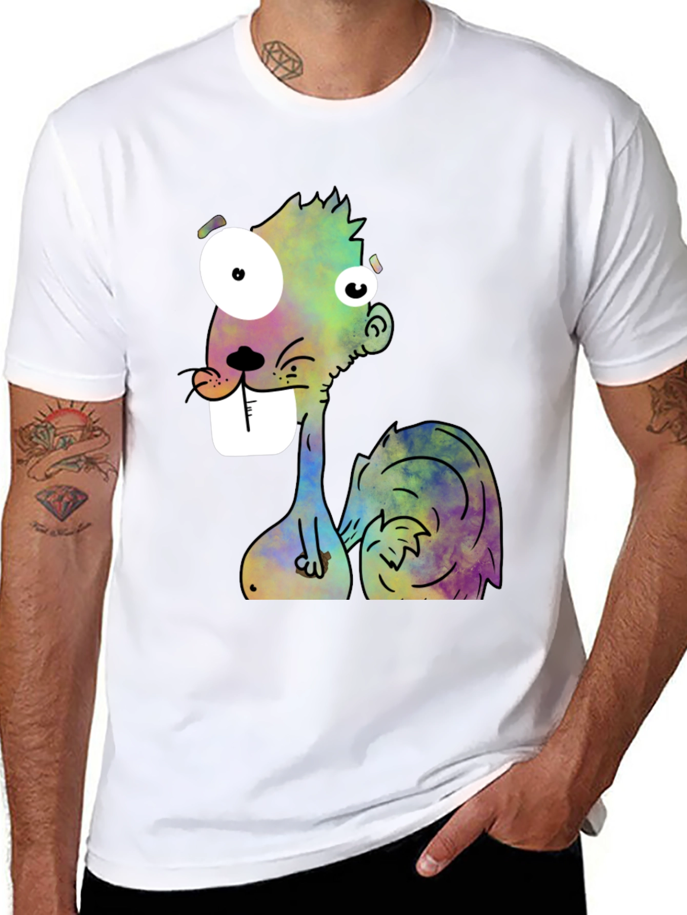 Funny Cartoon Gopher T-Shirt - Unique Design
