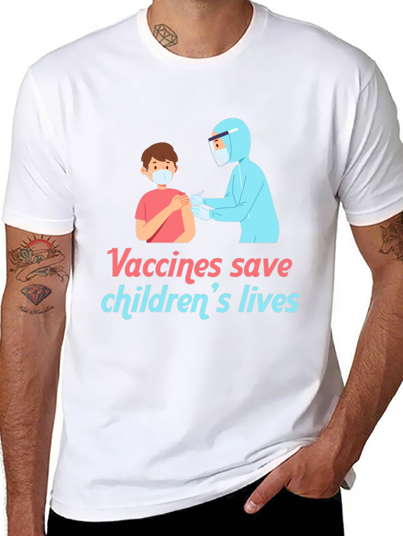Vaccines Save Childrens Lives T-Shirt