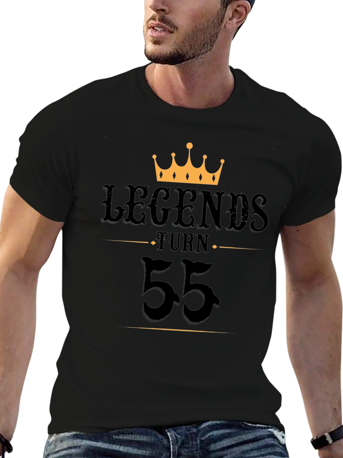 Legends Turn 55 T-Shirt Birthday Gift