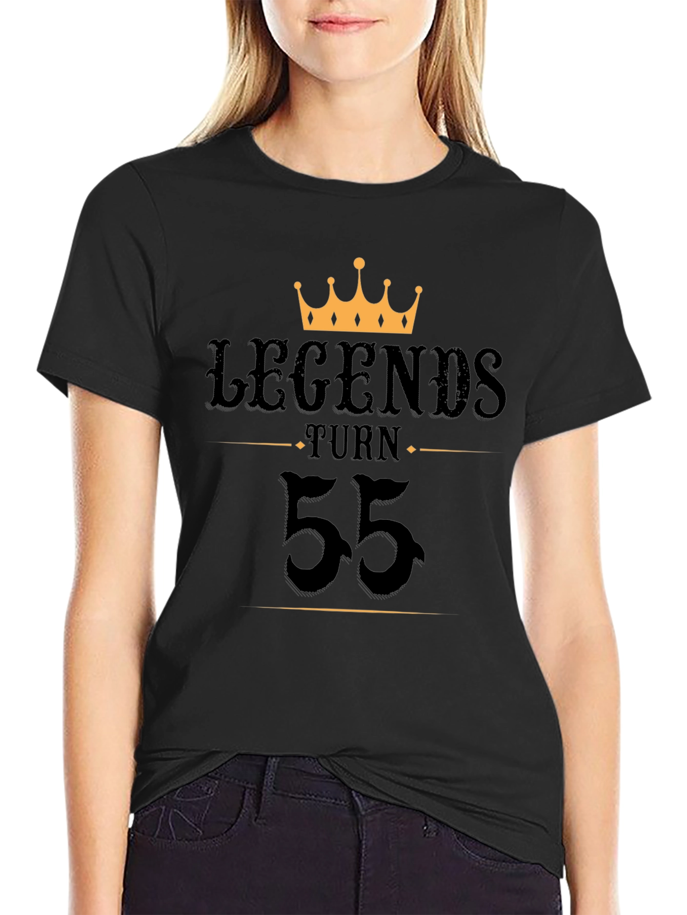 Legends Turn 55 T-Shirt Birthday Gift