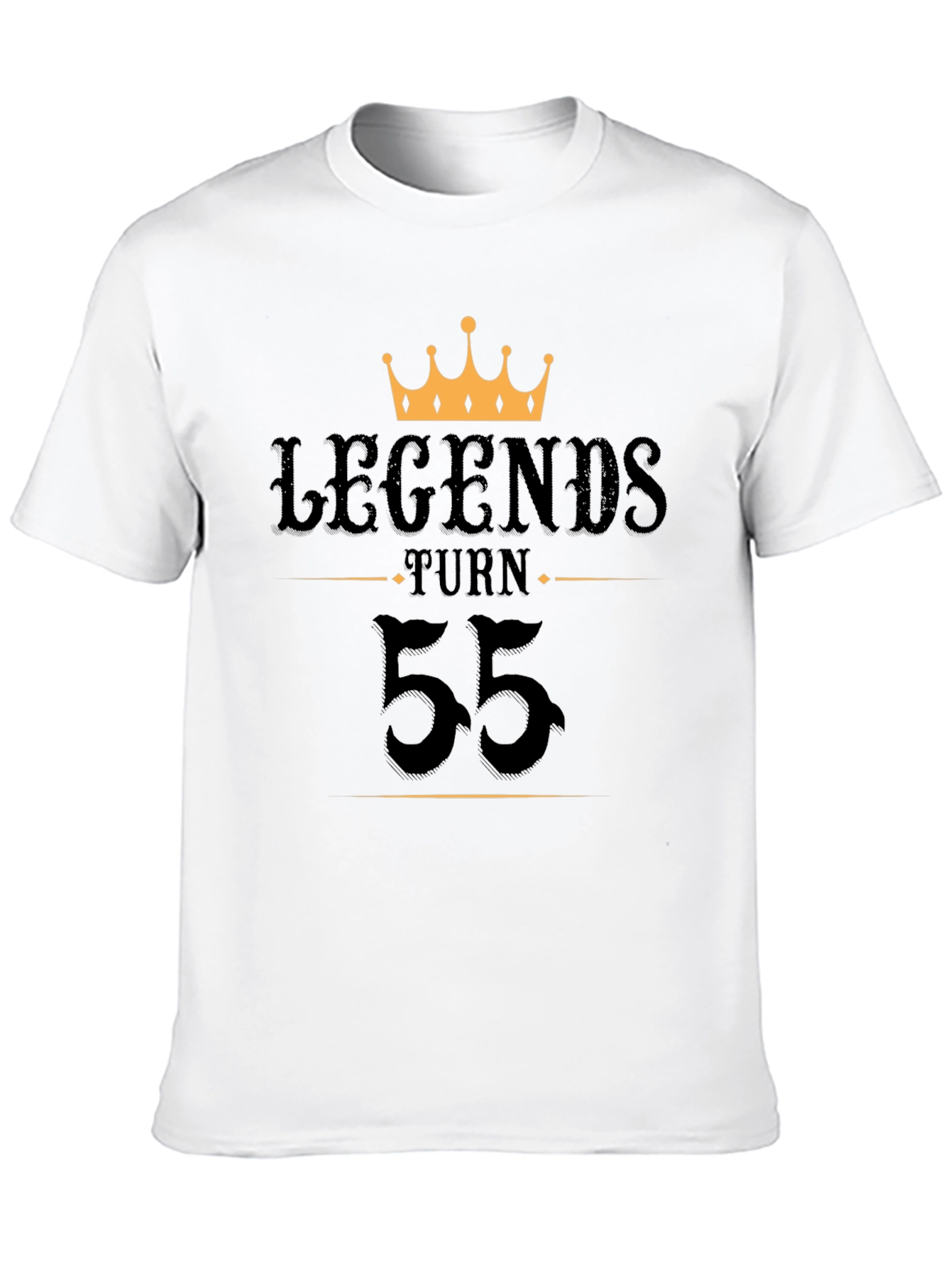 Legends Turn 55 T-Shirt Birthday Gift