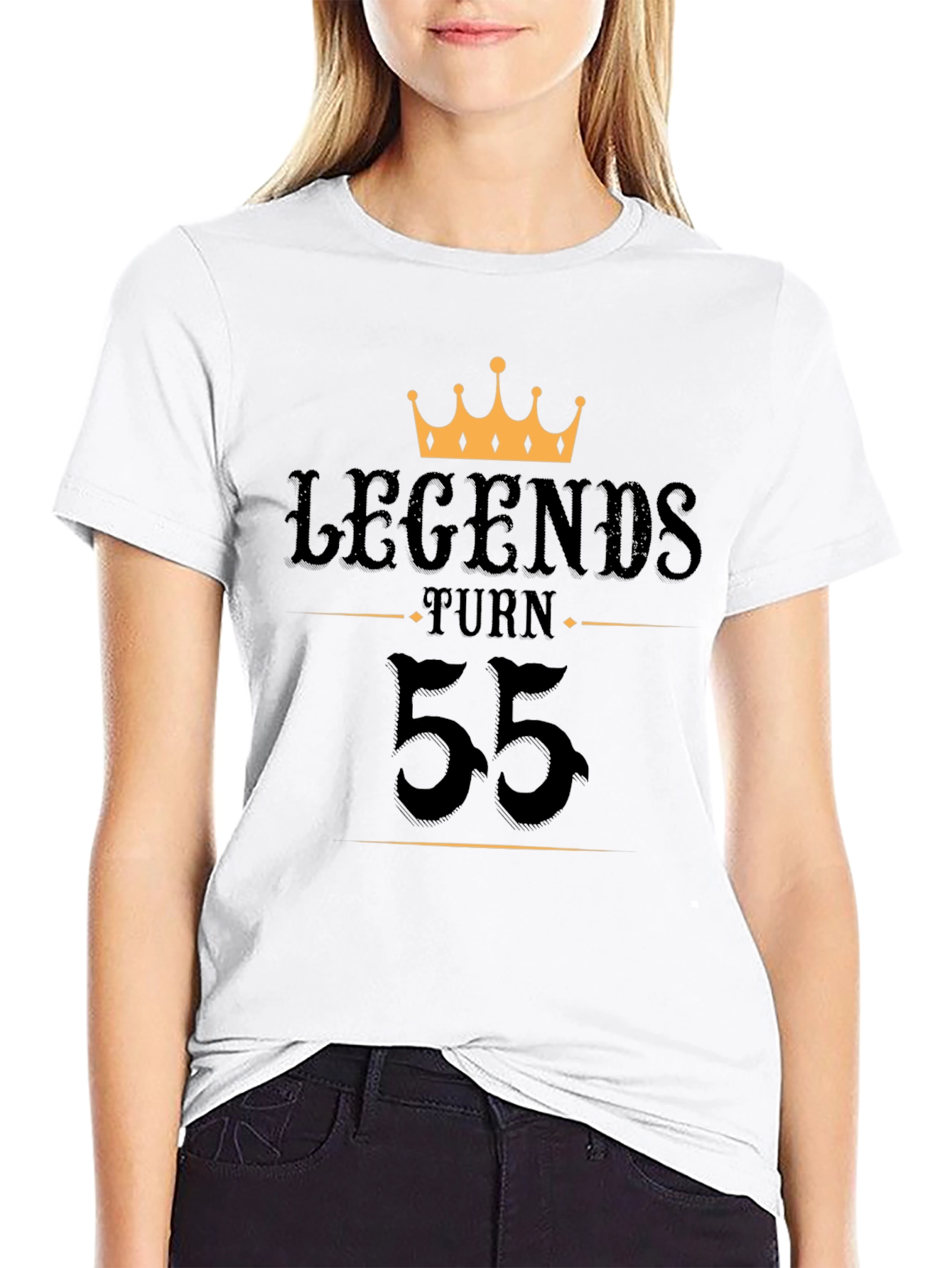 Legends Turn 55 T-Shirt Birthday Gift