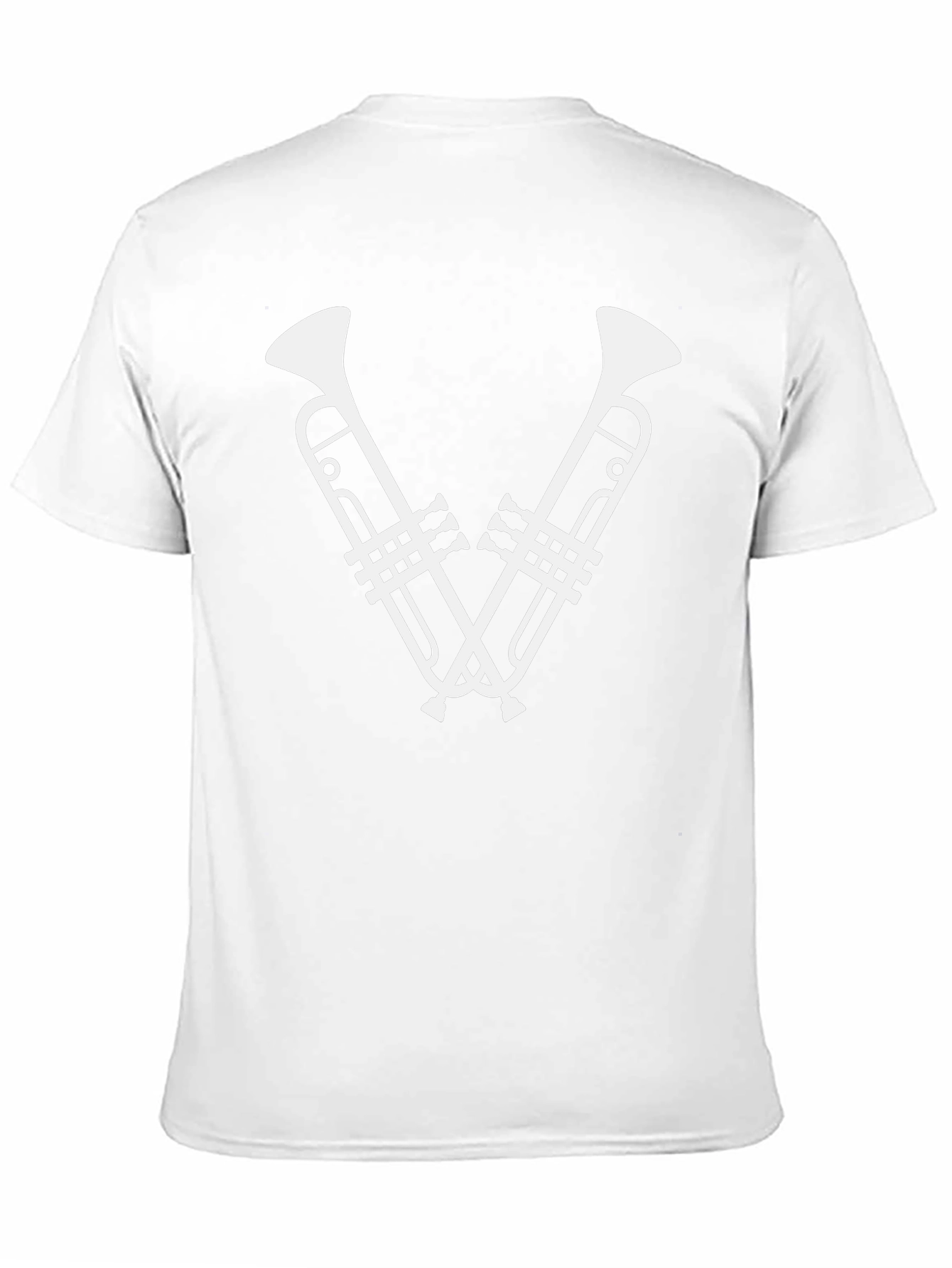 Trumpet V Graphic Tee - Music Lovers T-Shirt