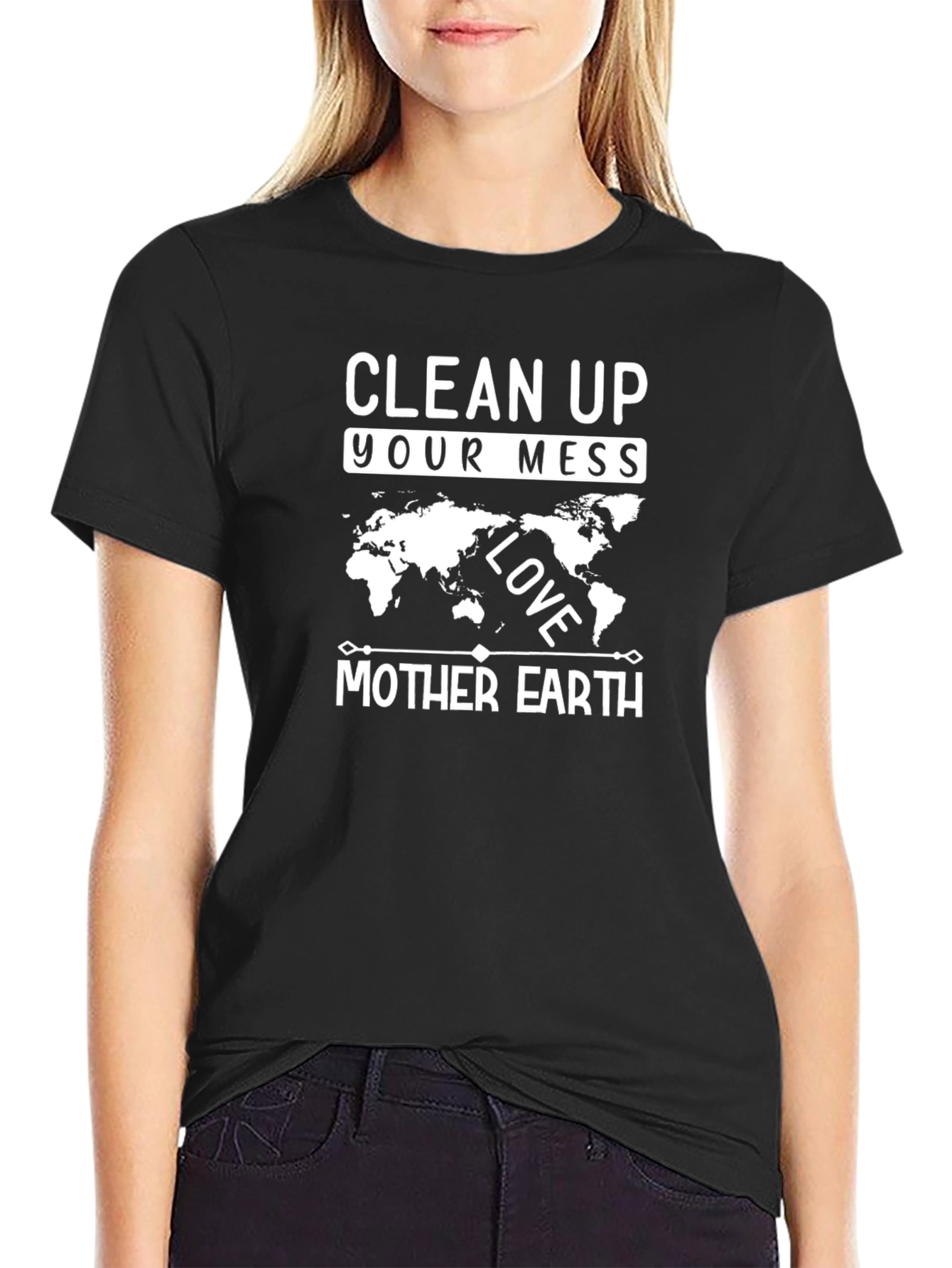 Clean Up Your Mess Earth Lover Tee