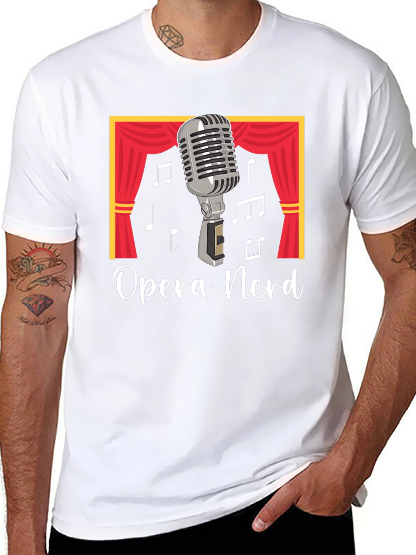 Opera Nerd Graphic T-Shirt